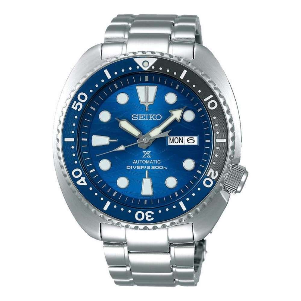 Seiko Prospex Save the Ocean Turtle Great White Shark Automatic SRPD21K1 rannekello