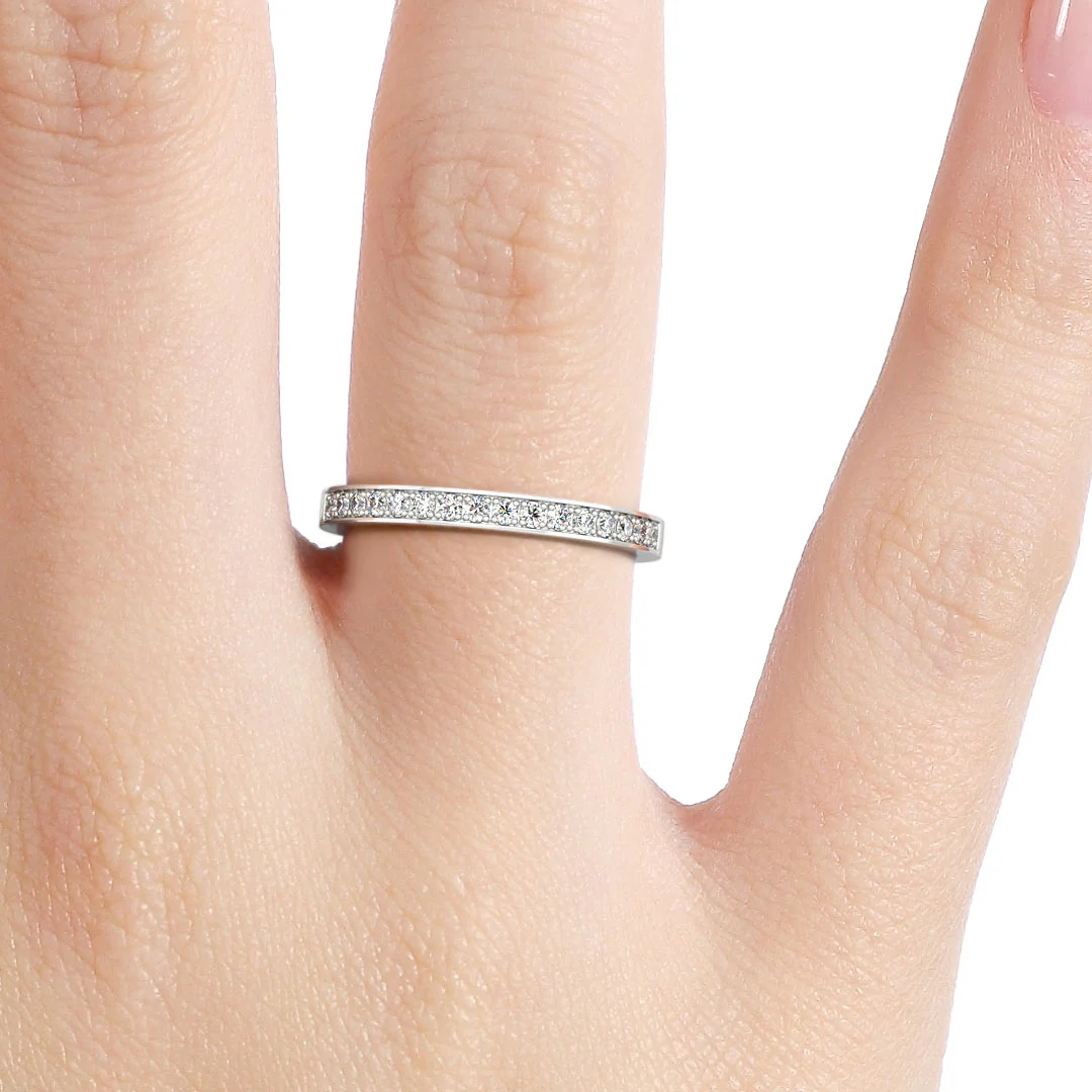 Silván Ariel timanttisormus 0,16ct, valkokultaa, Silván vihkisormukset - Image 3