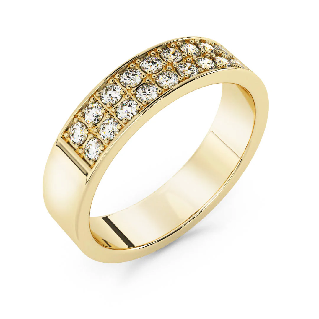 Silván Henrietta timanttisormus 0,36ct, keltakultaa, Silván vihkisormukset - Image 2