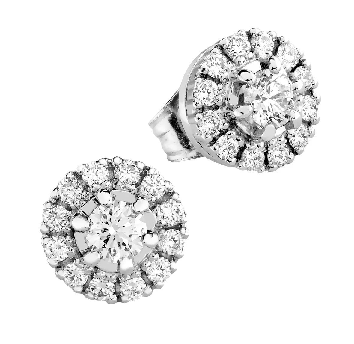 Silván Lauriel timanttikorvakorut 0,84ct, valkokultaa, Silván timanttikorut - Image 2