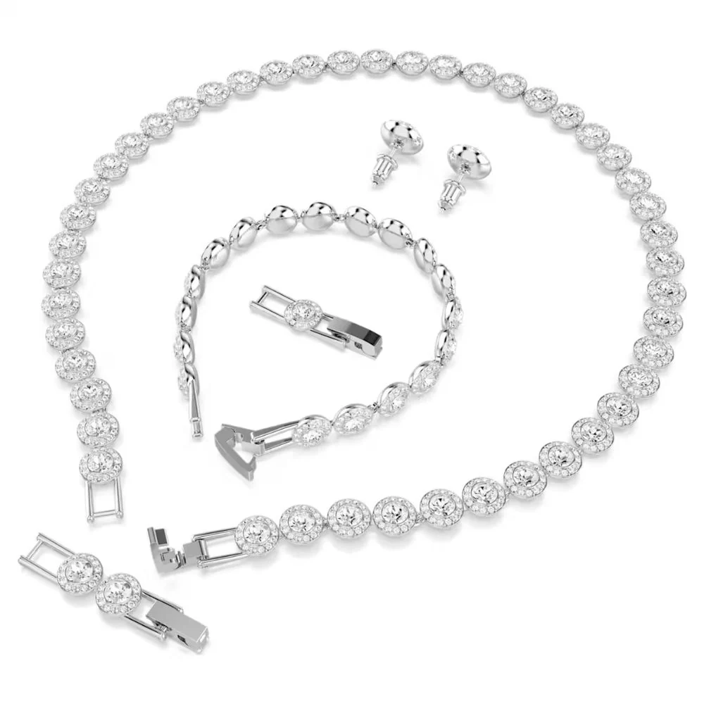 Swarovski Una Angelic korusetti, vaalea kirkkailla kristalleilla - Image 3