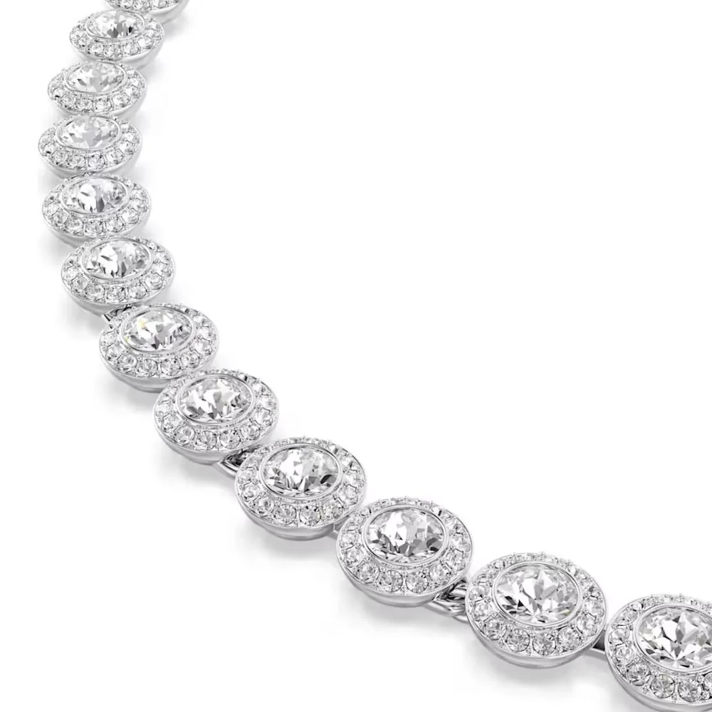 Swarovski Una Angelic korusetti, vaalea kirkkailla kristalleilla - Image 4