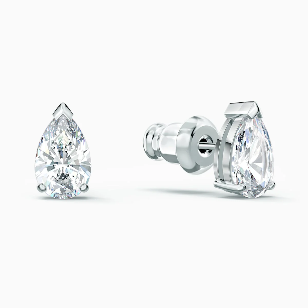 Swarovski Attract Pear riipus- ja korvakorusetti, kirkas - Image 4