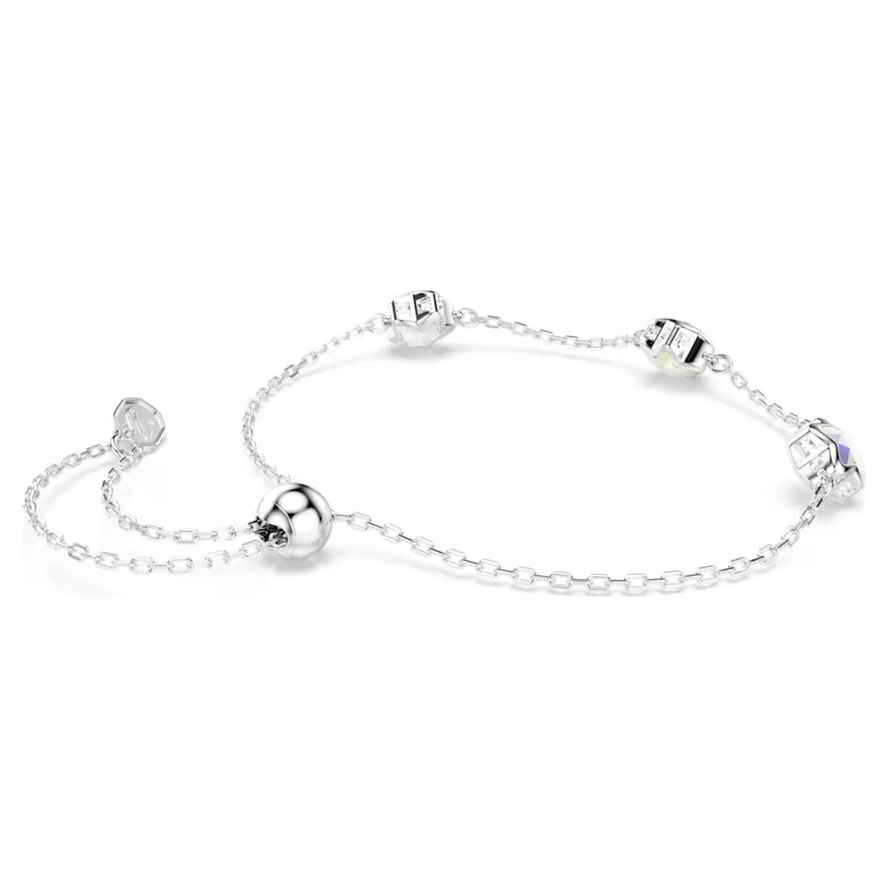 Swarovski Chroma rannekoru, vaalea metalli ja kirkkaat kristallit, 5754185 - Image 4