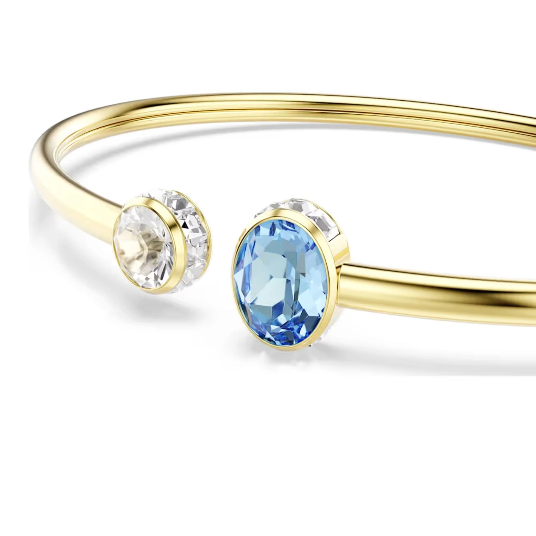 Swarovski Chroma rannerengas, keltakullattu, kirkas kristalli ja sininen zirkoni, 5757998 - Image 2