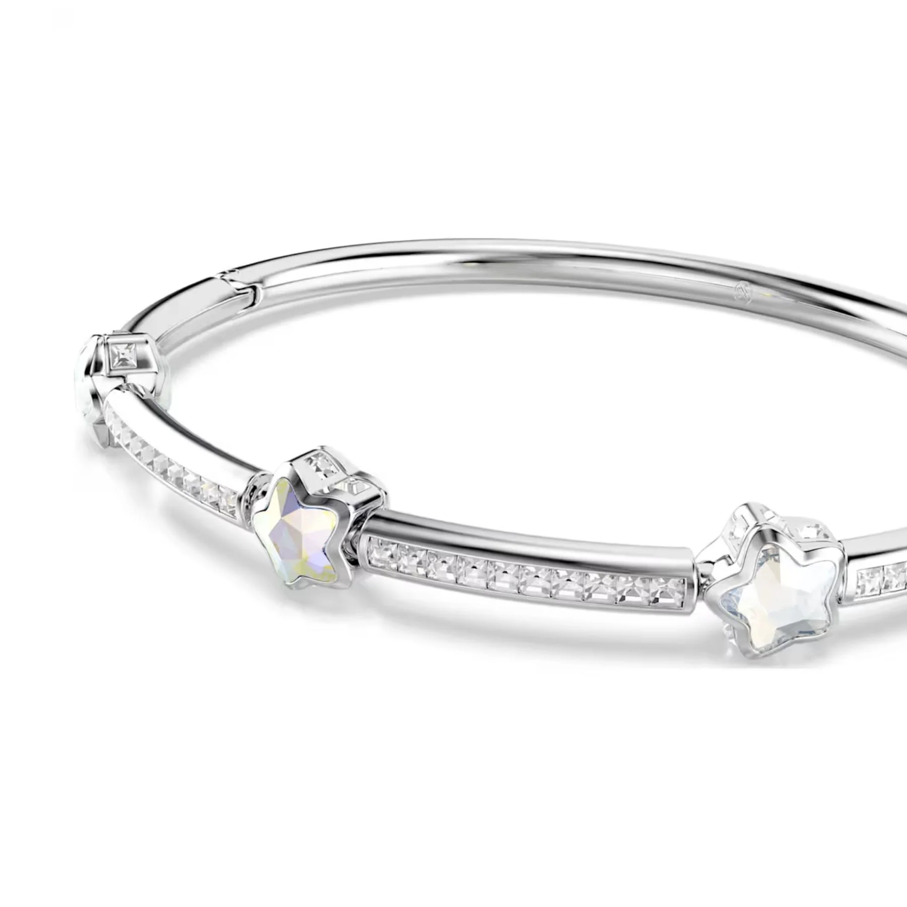 Swarovski Chroma rannerengas, vaalea metalli ja kirkkaat kristallit, 5754178 - Image 2
