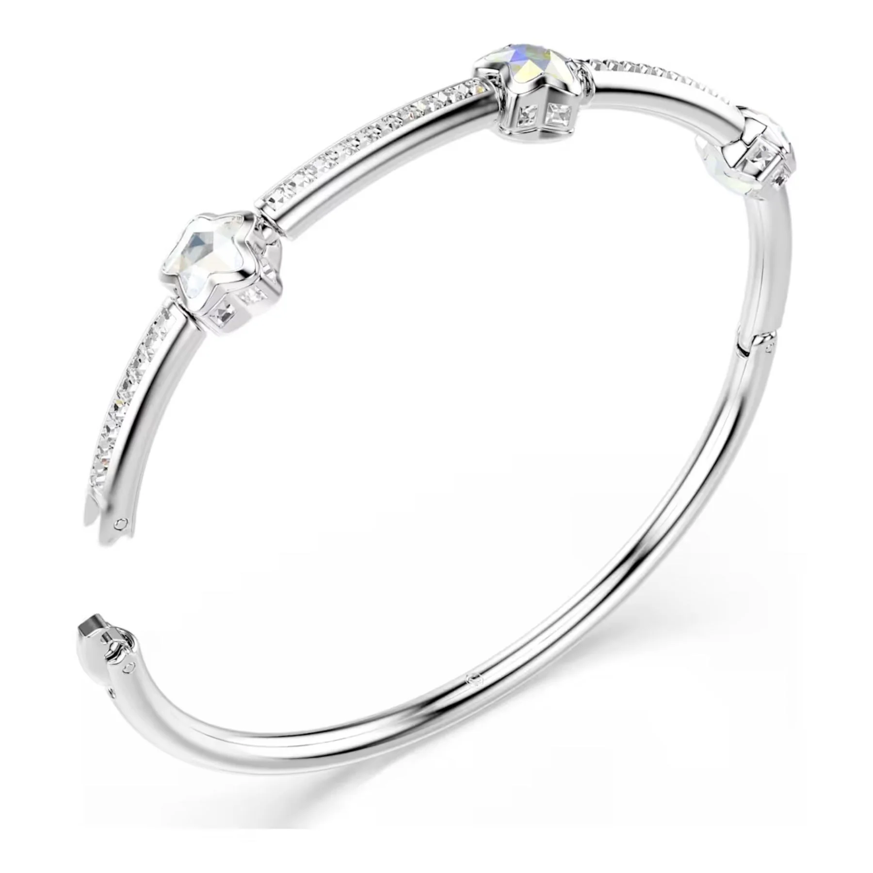 Swarovski Chroma rannerengas, vaalea metalli ja kirkkaat kristallit, 5754178 - Image 3