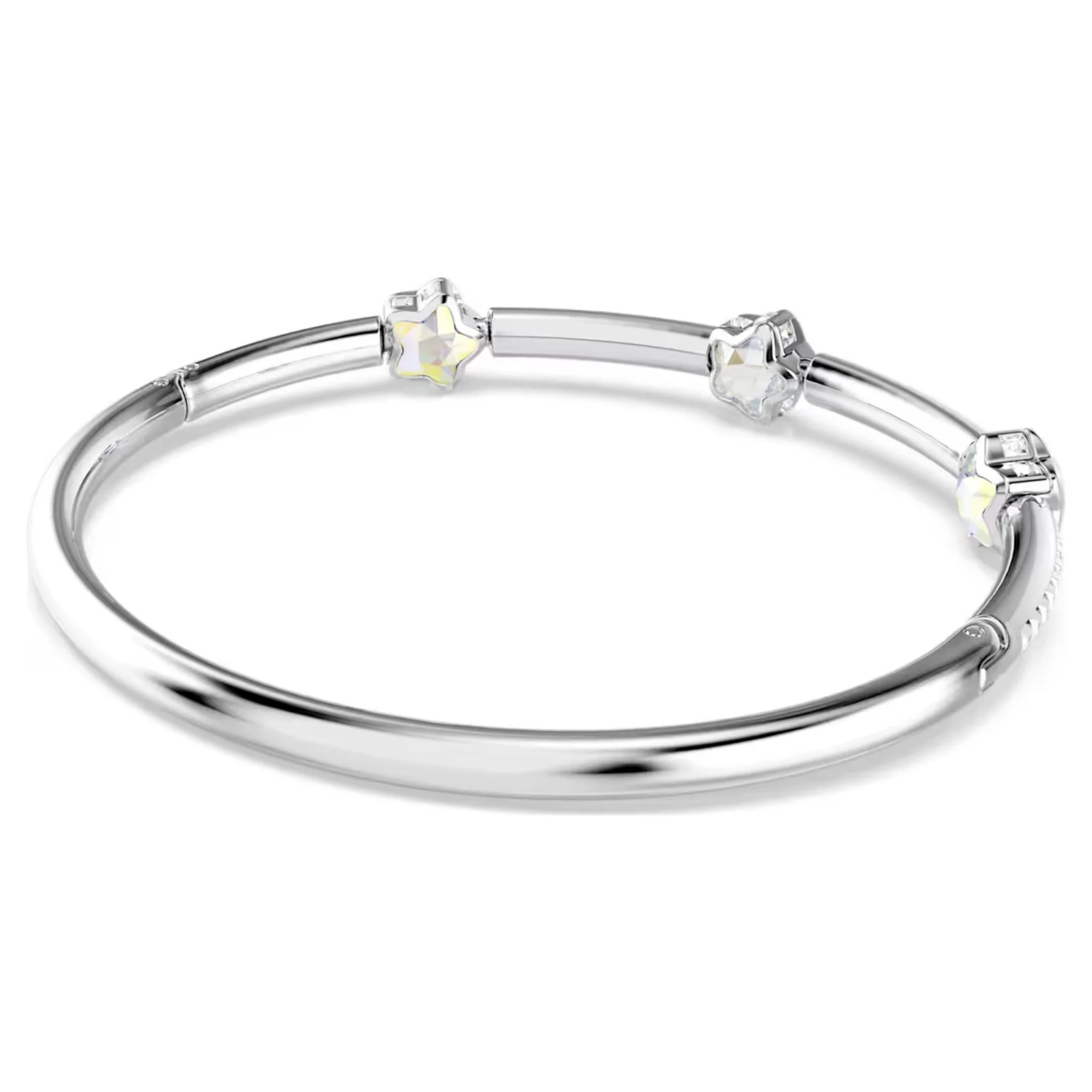 Swarovski Chroma rannerengas, vaalea metalli ja kirkkaat kristallit, 5754178 - Image 4