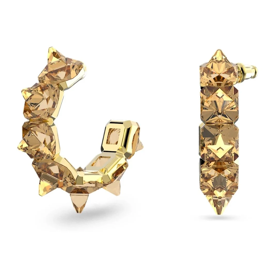 Swarovski Chroma rengaskorvakorut kristalleilla