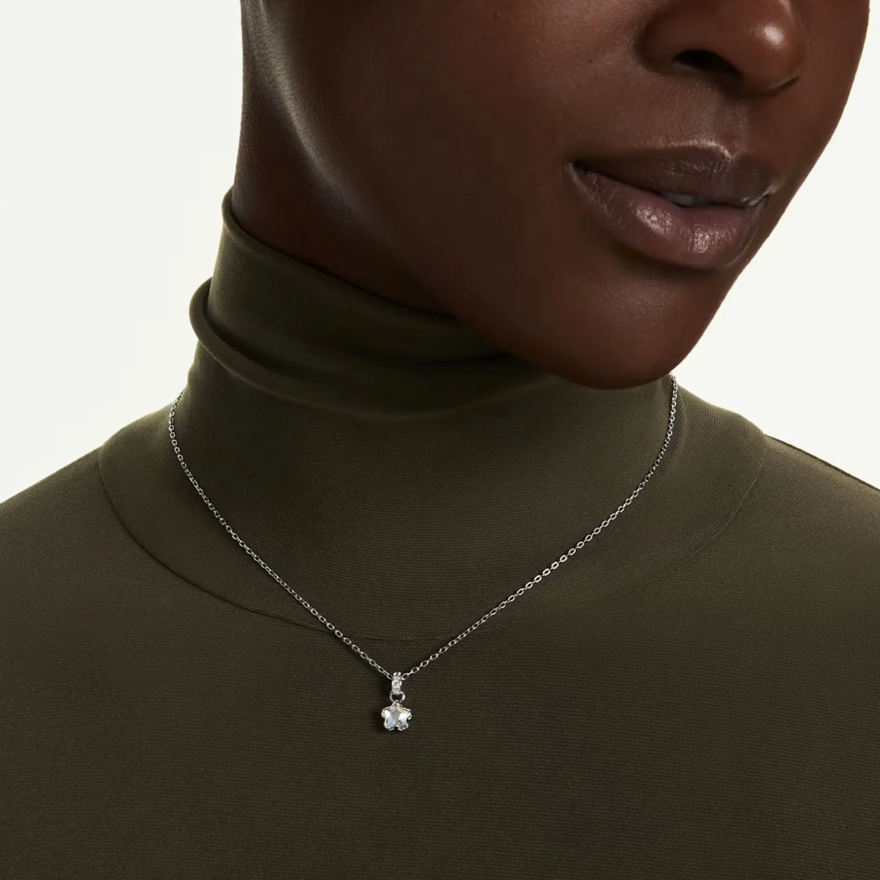 Swarovski Chroma riipus, vaalea metalli ja kirkkaat kristallit, 5759678 - Image 6
