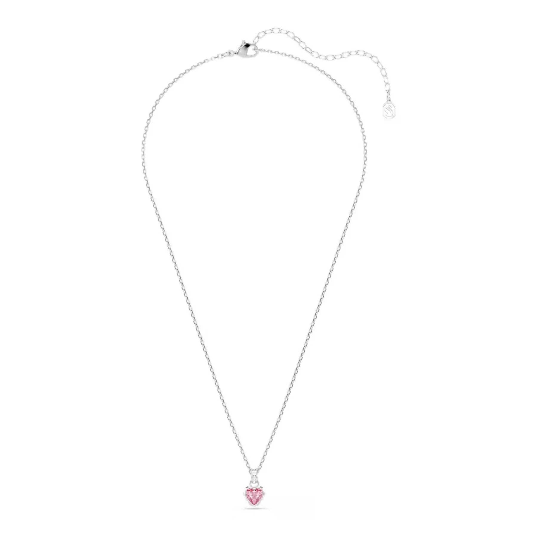Swarovski Chroma riipus, vaalea metalli ja vaaleanpunainen zirkonia, 5757789 - Image 4