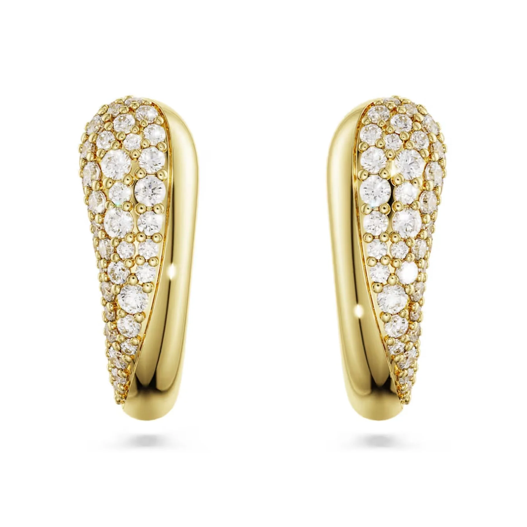 Swarovski Classica rengaskorvakorut, kullattu hopea ja kirkkaat zirkoniat, 5745020 - Image 3