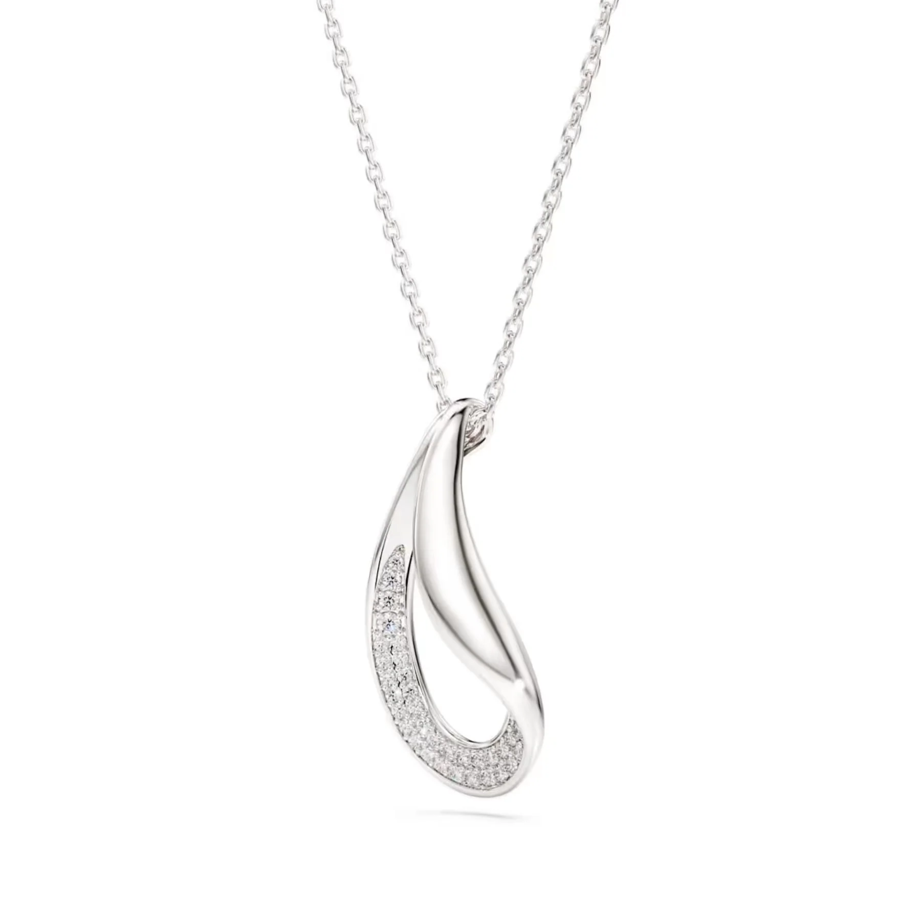 Swarovski Classica riipus, hopea ja kirkkaat zirkoniat, 5740344 - Image 2
