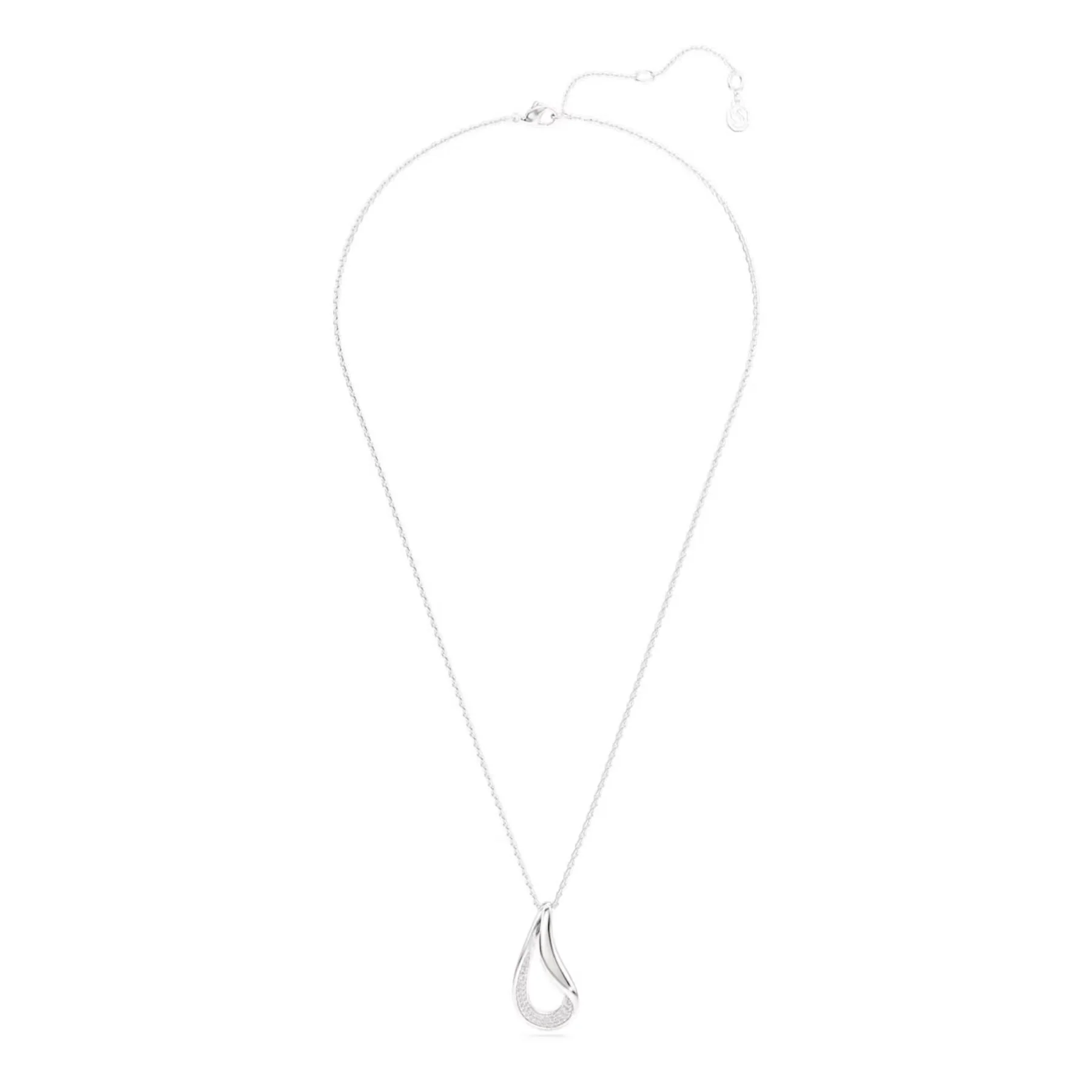 Swarovski Classica riipus, hopea ja kirkkaat zirkoniat, 5740344 - Image 3