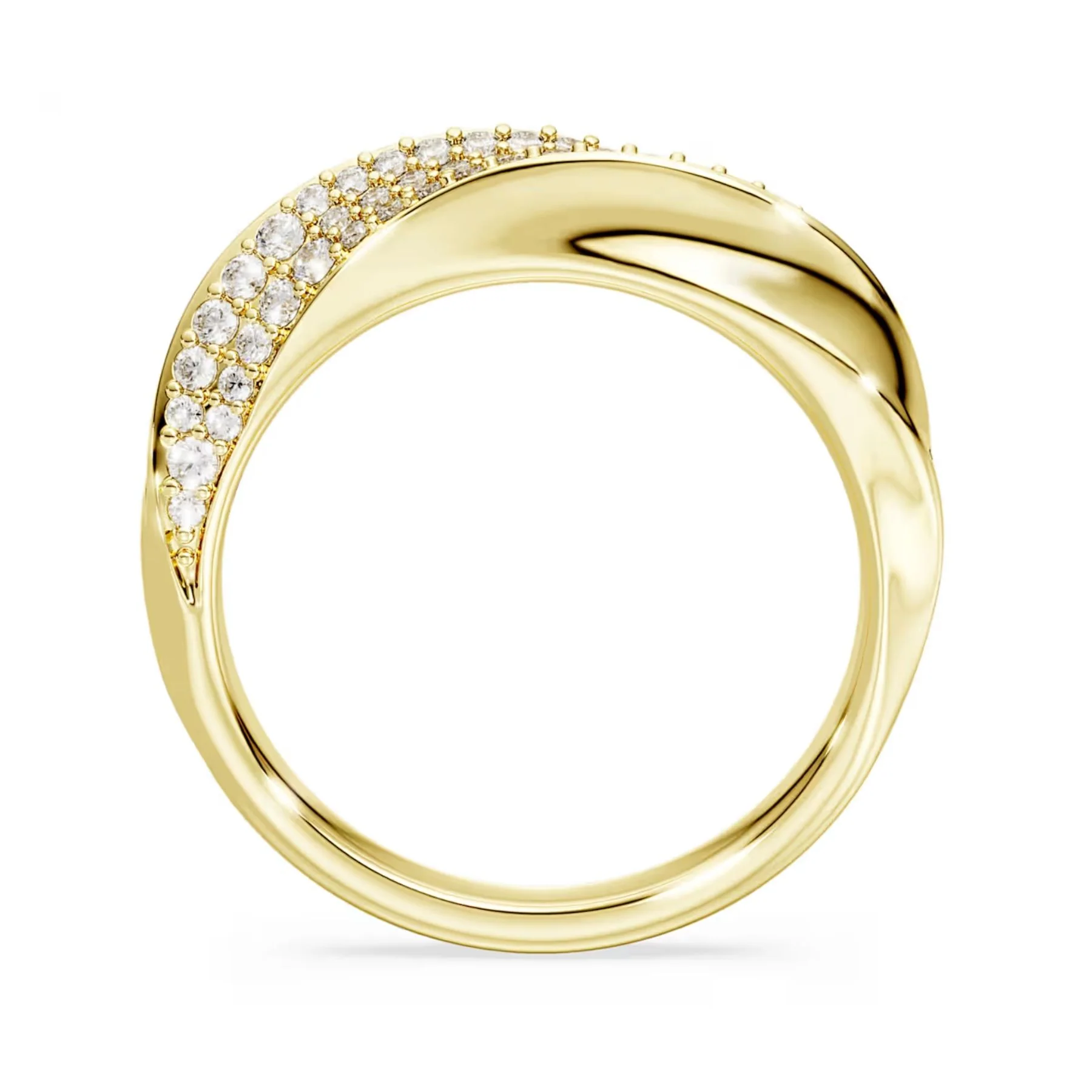 Swarovski Classica sormus, kullattu hopea ja kirkkaat zirkonit, 5746018 - Image 3
