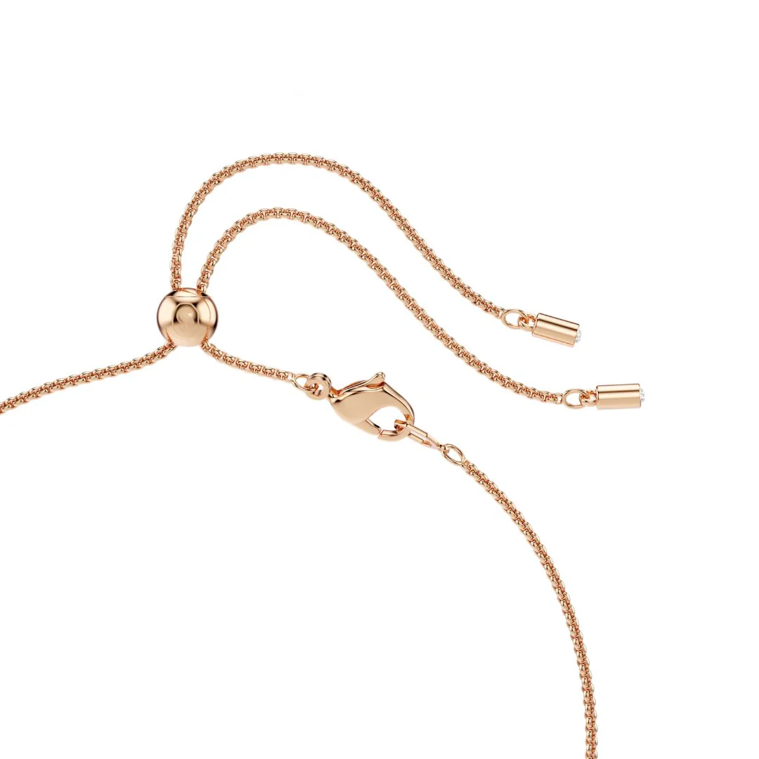 Swarovski Constella riipus, ruusukullanväri, kirkkaat kristallit ja valkoinen helmi, 5728589 - Image 4