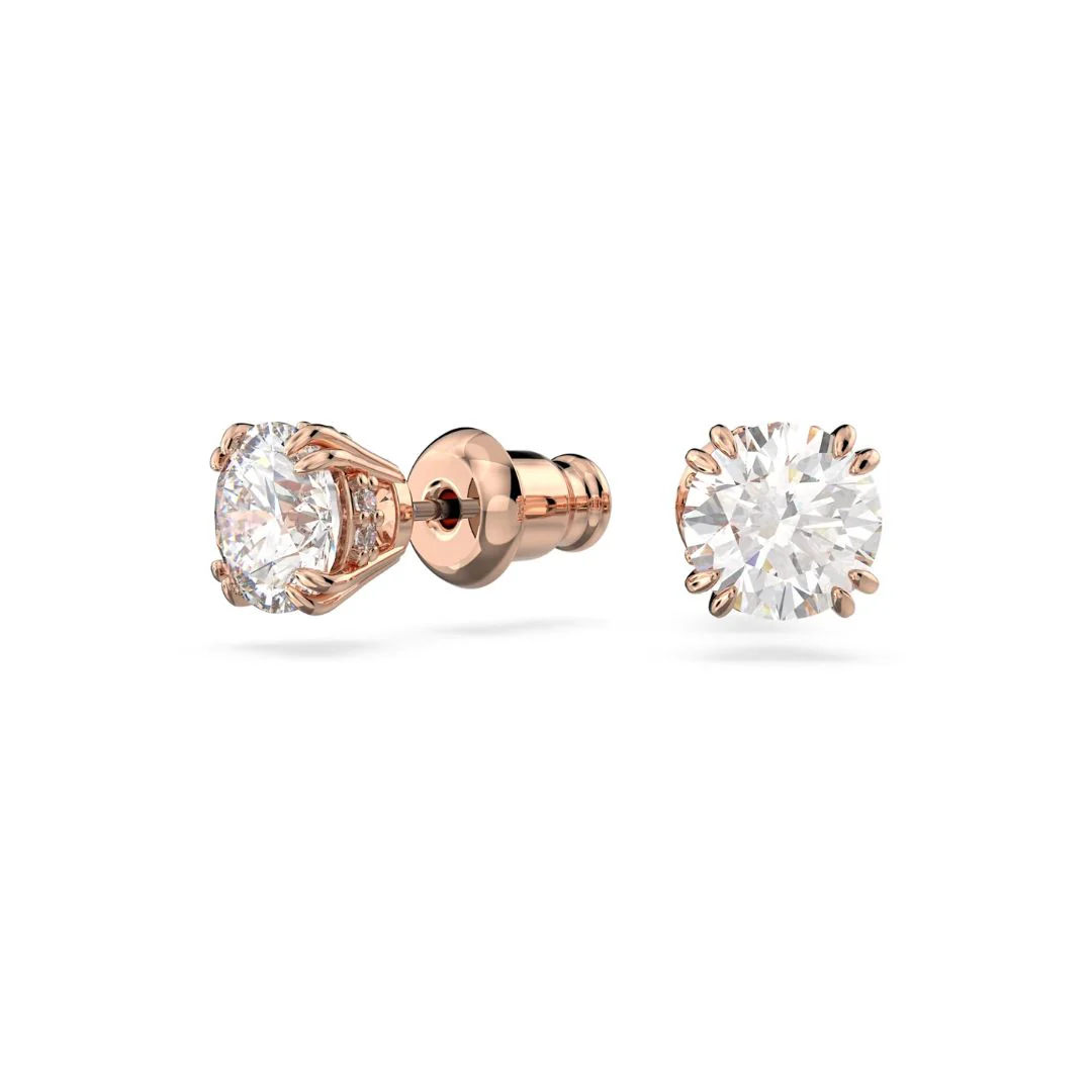 Swarovski Constella korvakorut, rosekullan sävy