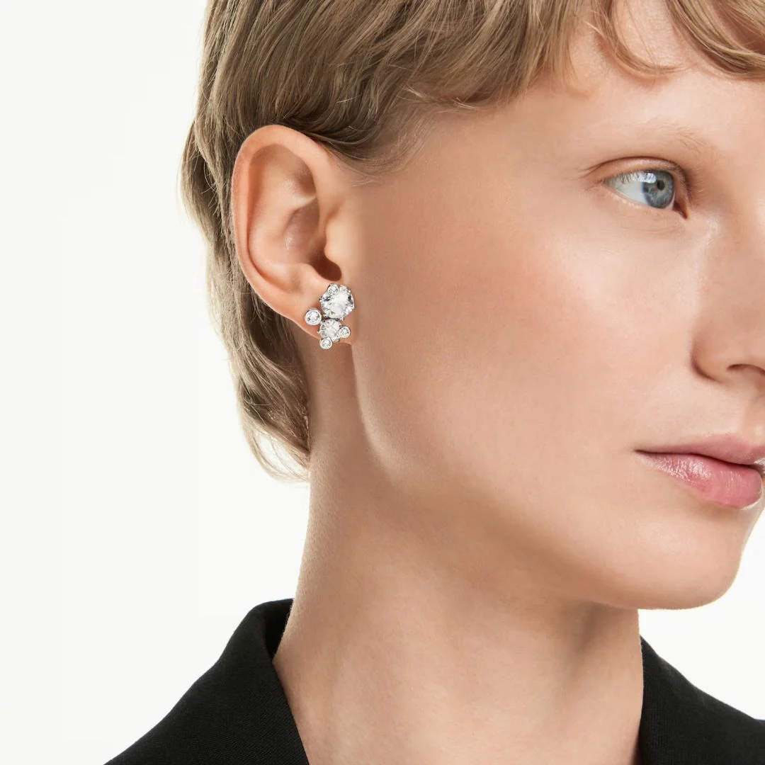 Swarovski Constella korvakorut, vaalea metalli ja kirkkaat kristallit, 5732253 - Image 2