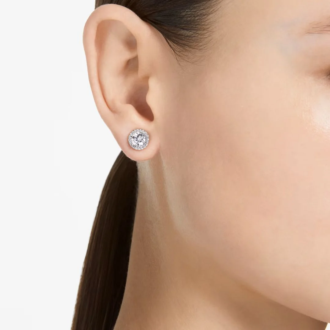 Swarovski Constella nappikorvakorut, vaaleat - Image 3