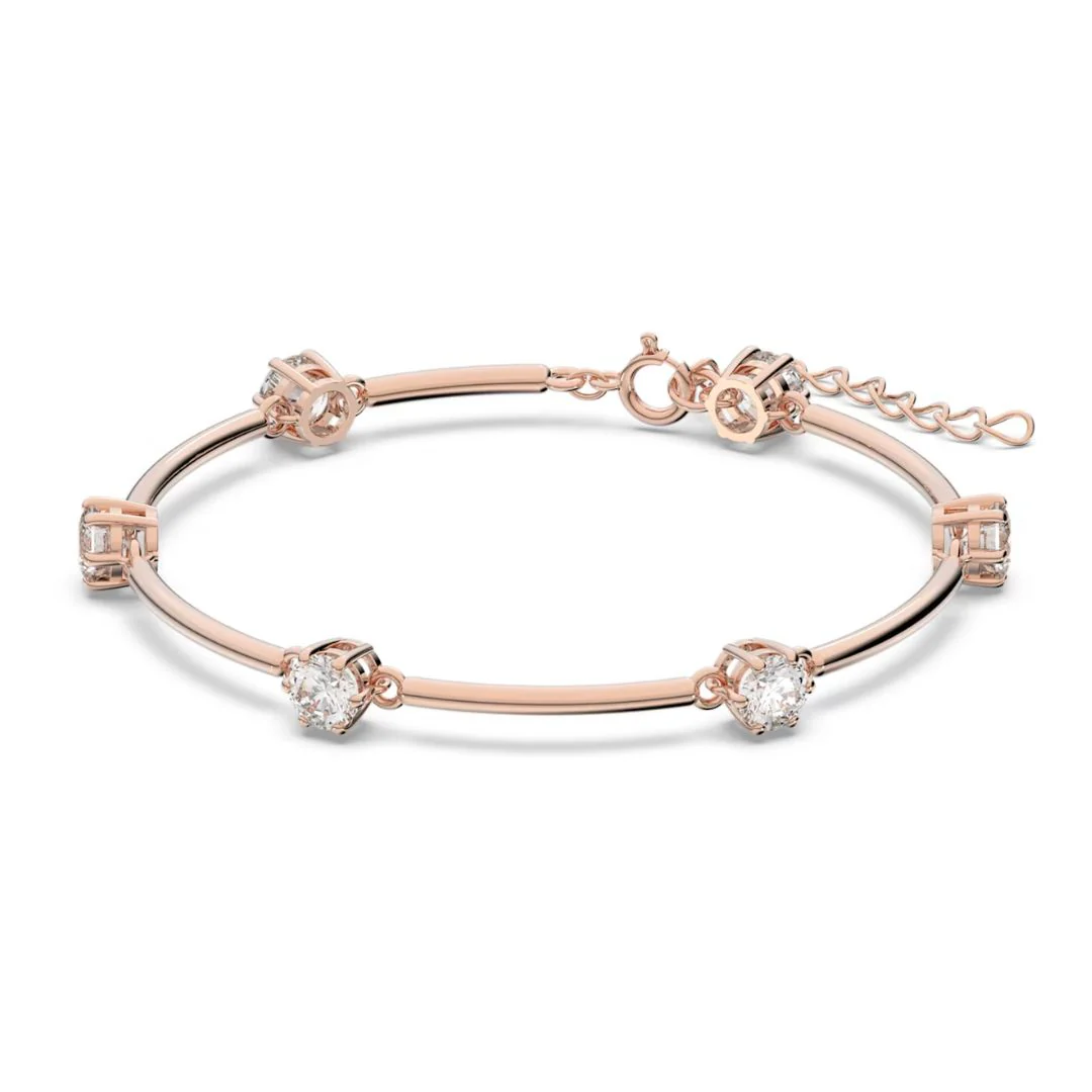 Swarovski Constella rannerengas, ruusukullan värinen