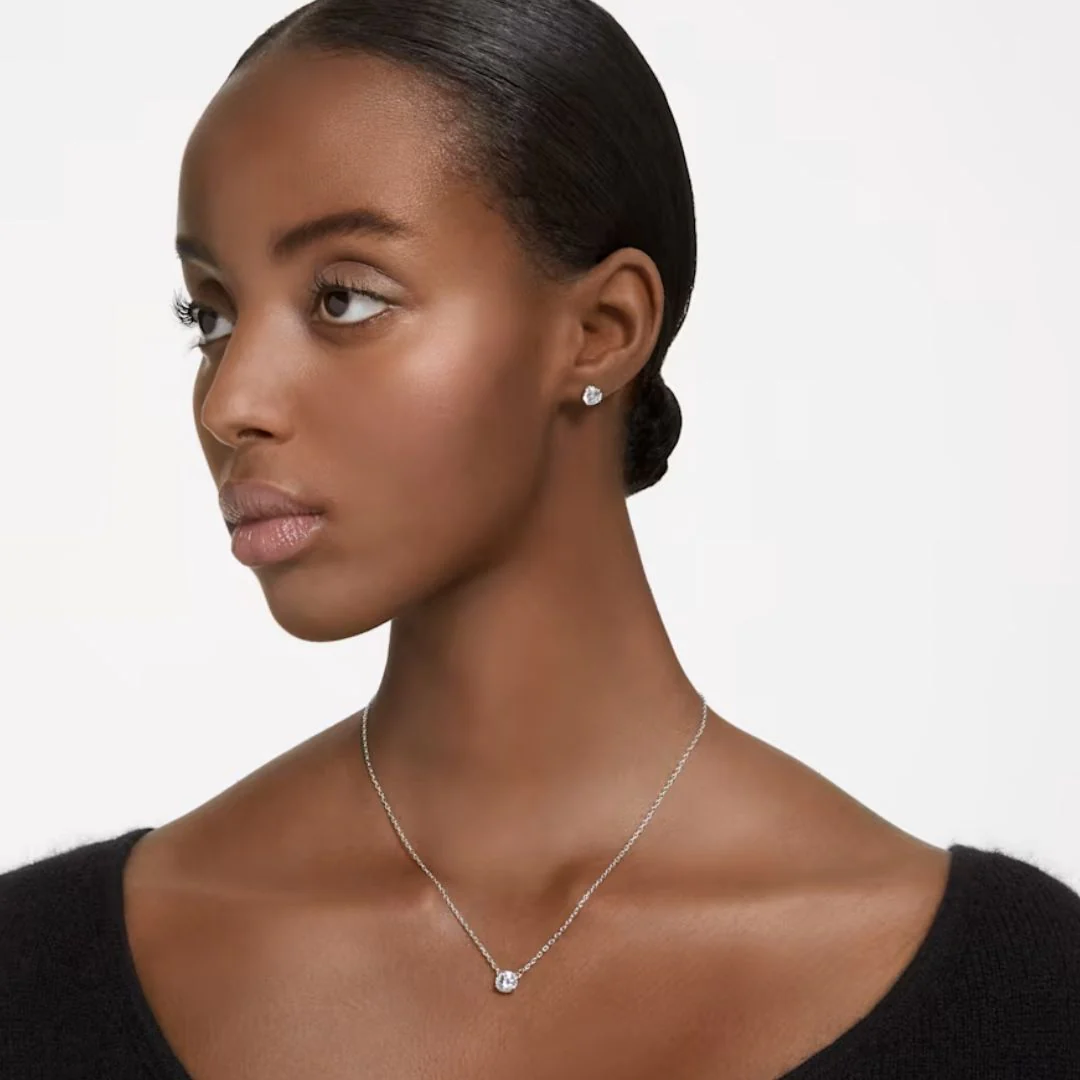 Swarovski Constella riipus ja korvakorut, vaalea metalli ja kirkkaat kristallit 5647663 - Image 2