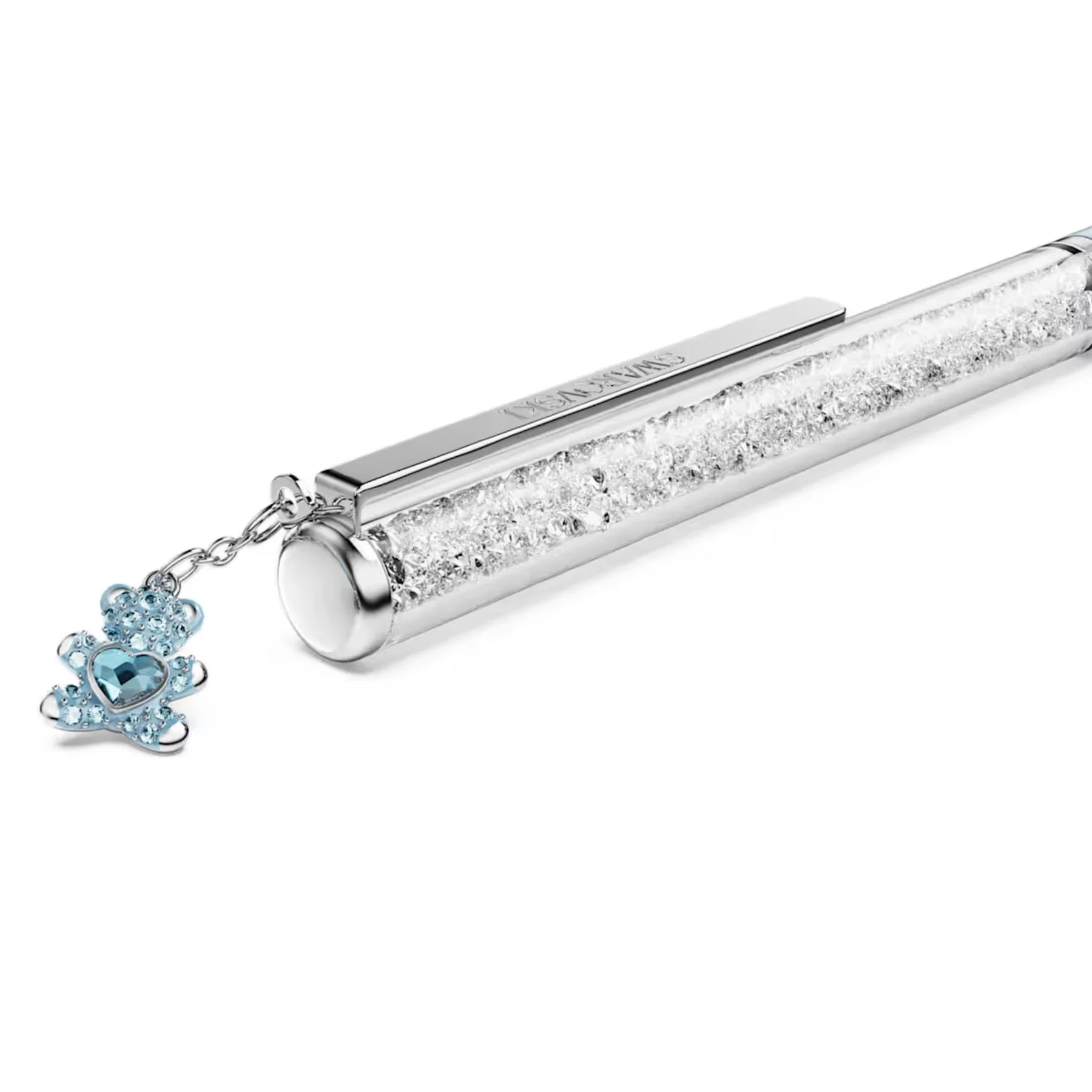 Swarovski Crystalline kuulakärkikynä, vaaleansininen, kromi ja kirkkaat kristallit, 5732980 - Image 4