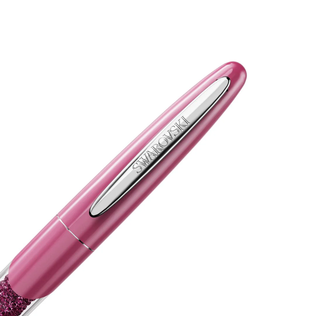 Swarovski Crystalline rollerball-kynä, pinkki lakka ja kristallit, 5717141 - Image 3