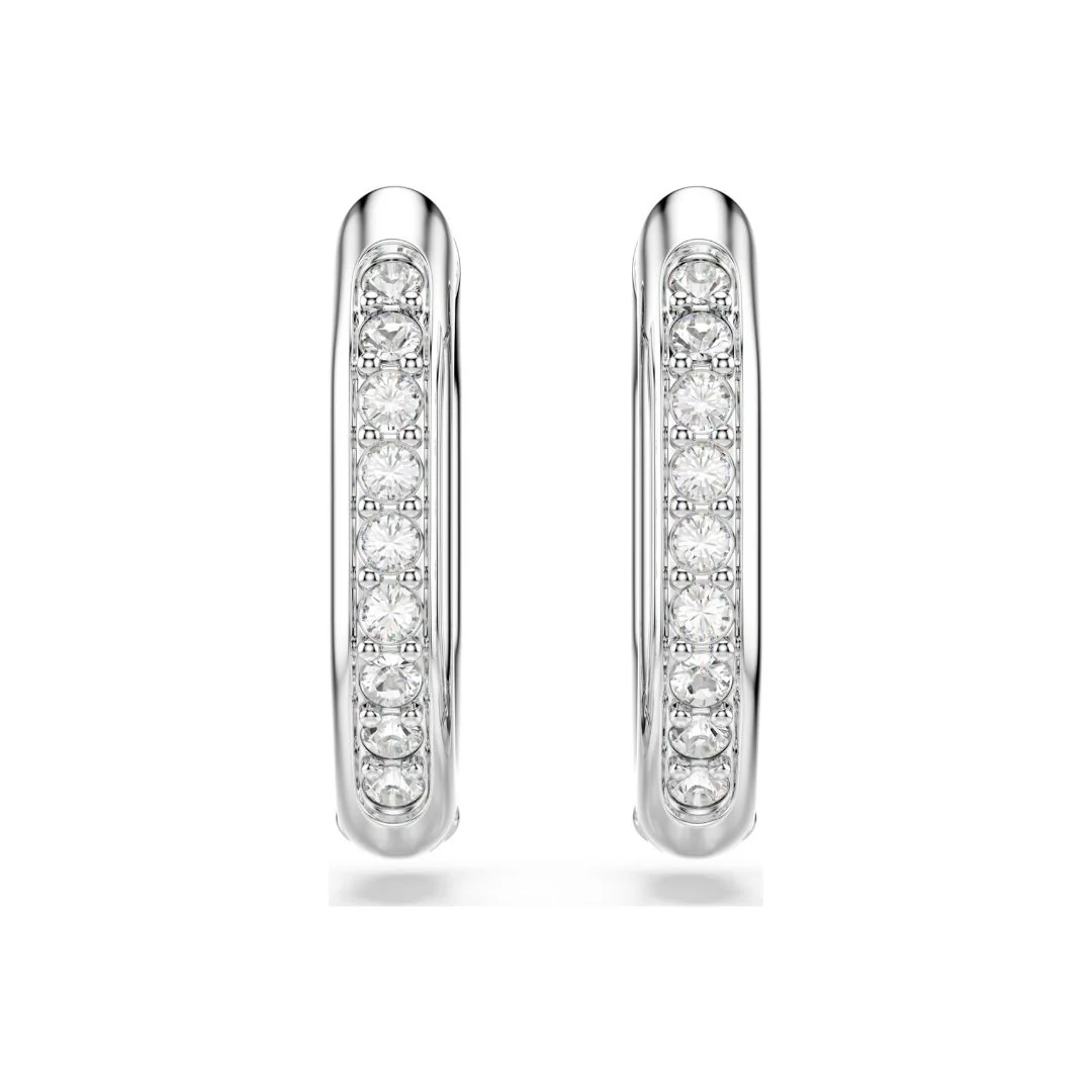 Swarovski Dextera rengaskorvakorut, vaalea metalli ja kirkkaat kristallit 5724585 - Image 2
