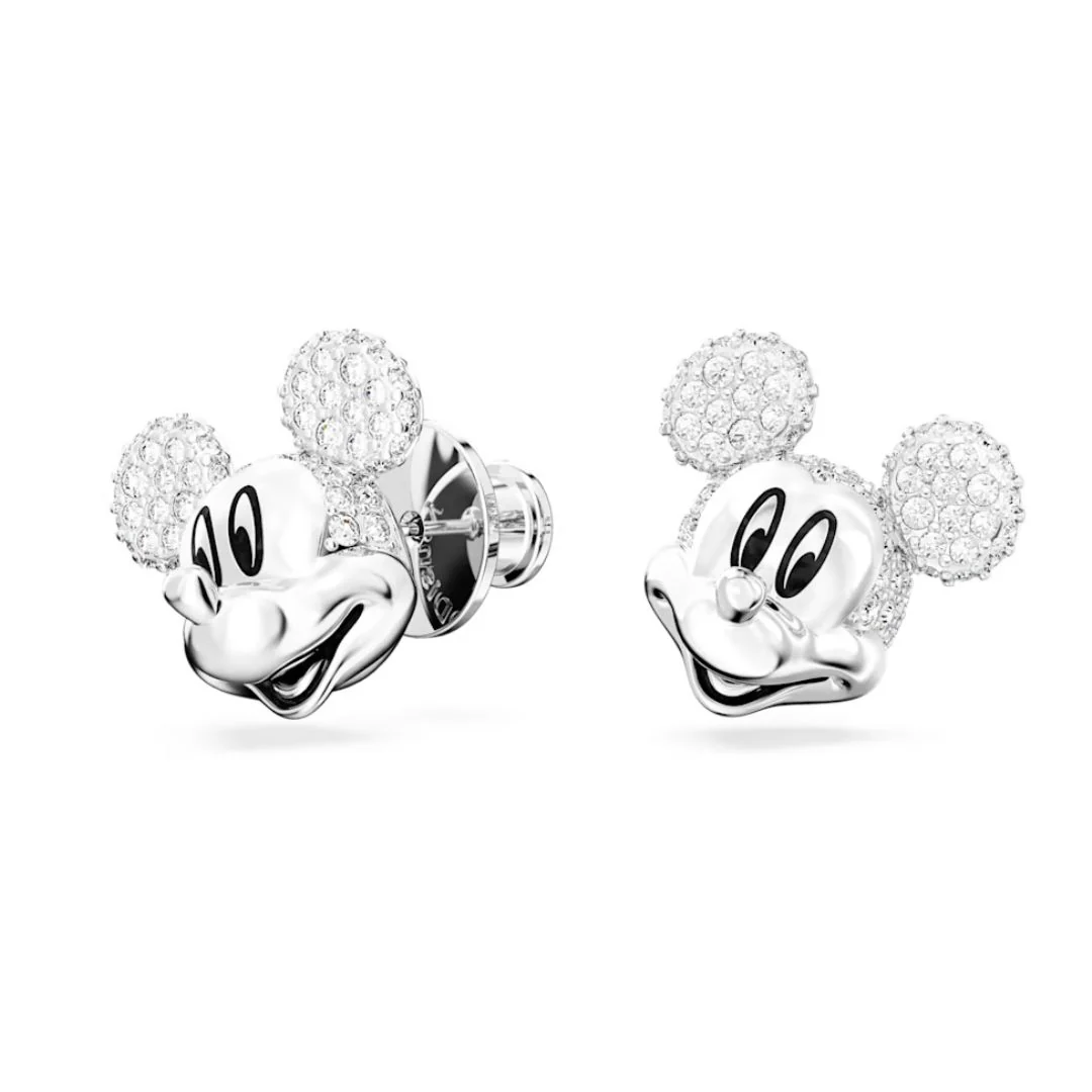 Swarovski Disney Mickey Mouse korvakorut, vaalea metalli ja kirkkaat kristallit, 5668781 - Image 3
