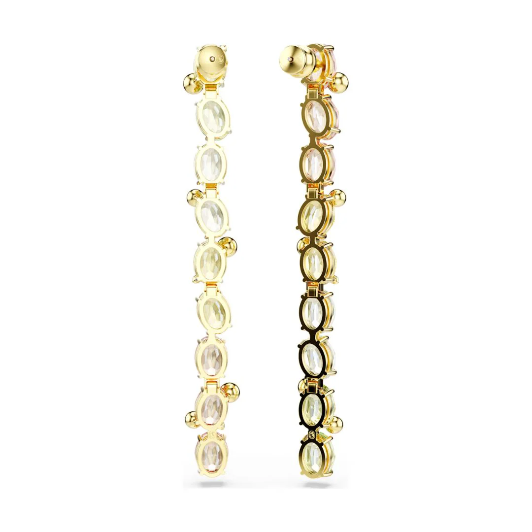 Swarovski Gema korvakorut, keltakullanväri ja eriväriset kristallit, 5705809 - Image 2