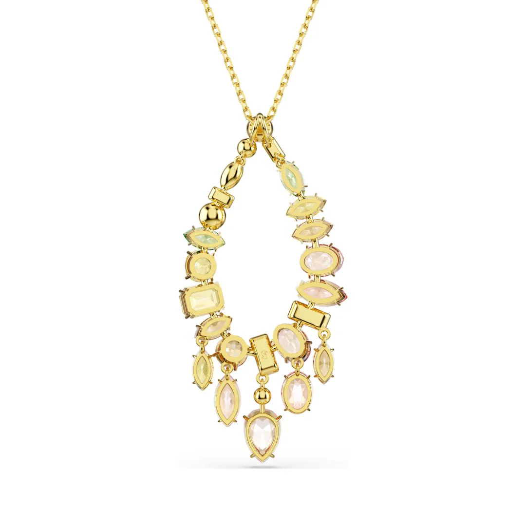 Swarovski Gema riipus, keltakullattu ja eriväriset kristallit, 5741589 - Image 6