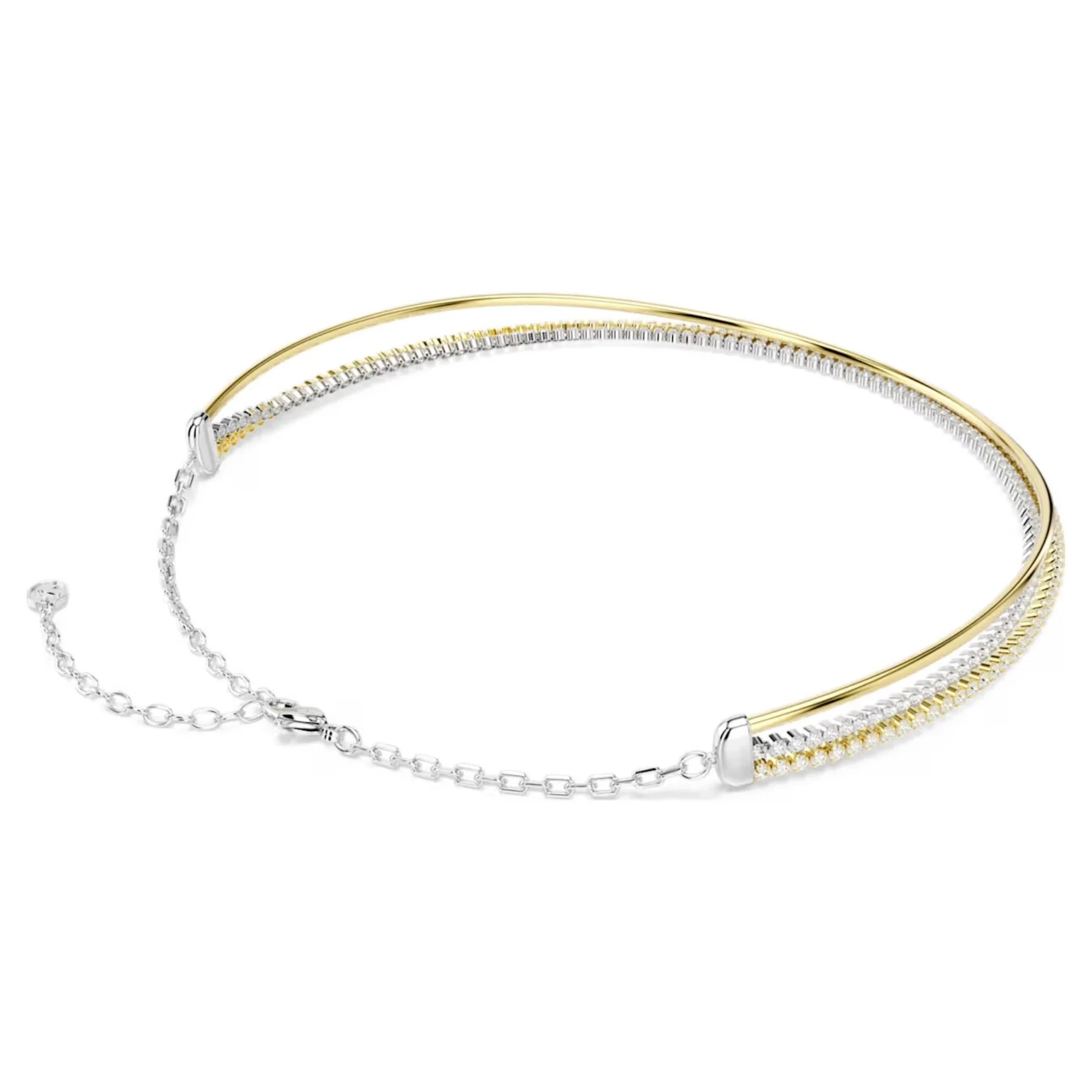 Swarovski Hyperbola kaulakoru, kaksivärinen metalli ja kirkkaat zirkonit, 5752851 - Image 5