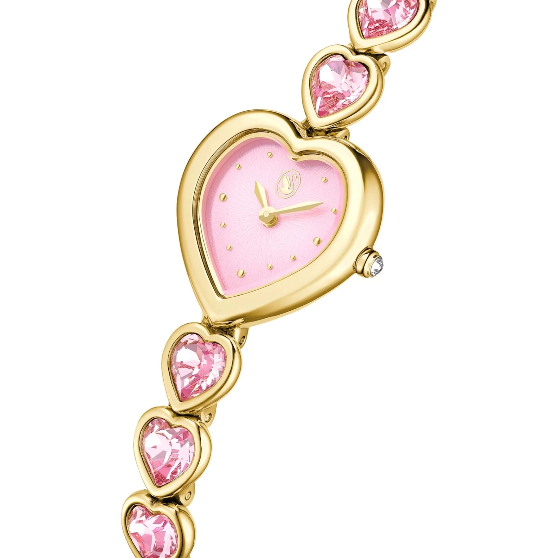 Swarovski Idyllia Heart rannekello, kullattu, sydänkristalliranneke, 5741519 - Image 4