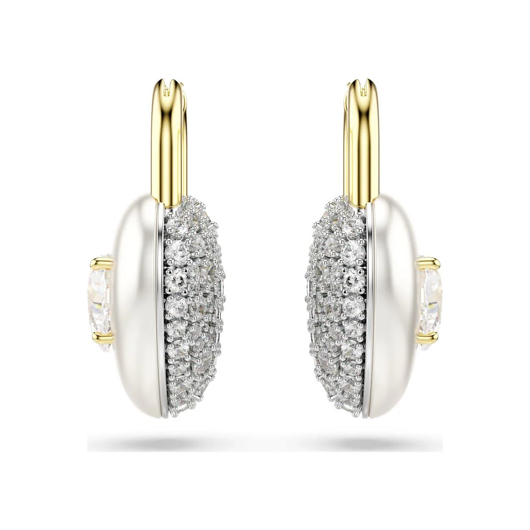 Swarovski Idyllia korvakorut, keltakullattu ja kirkkaat zirkonit, 5737297 - Image 5