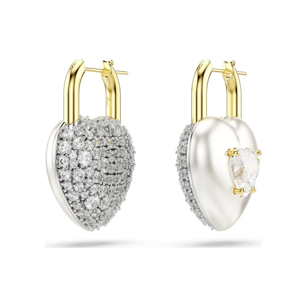 Swarovski Idyllia korvakorut, keltakullattu ja kirkkaat zirkonit, 5737297 - Image 7