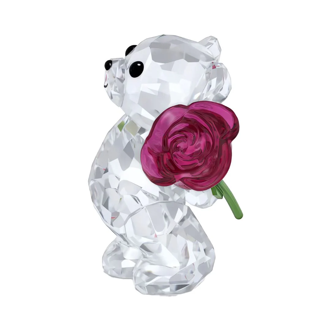 Swarovski Kris Bear A Rose with Love -kristallifiguuri 5691390 - Image 2