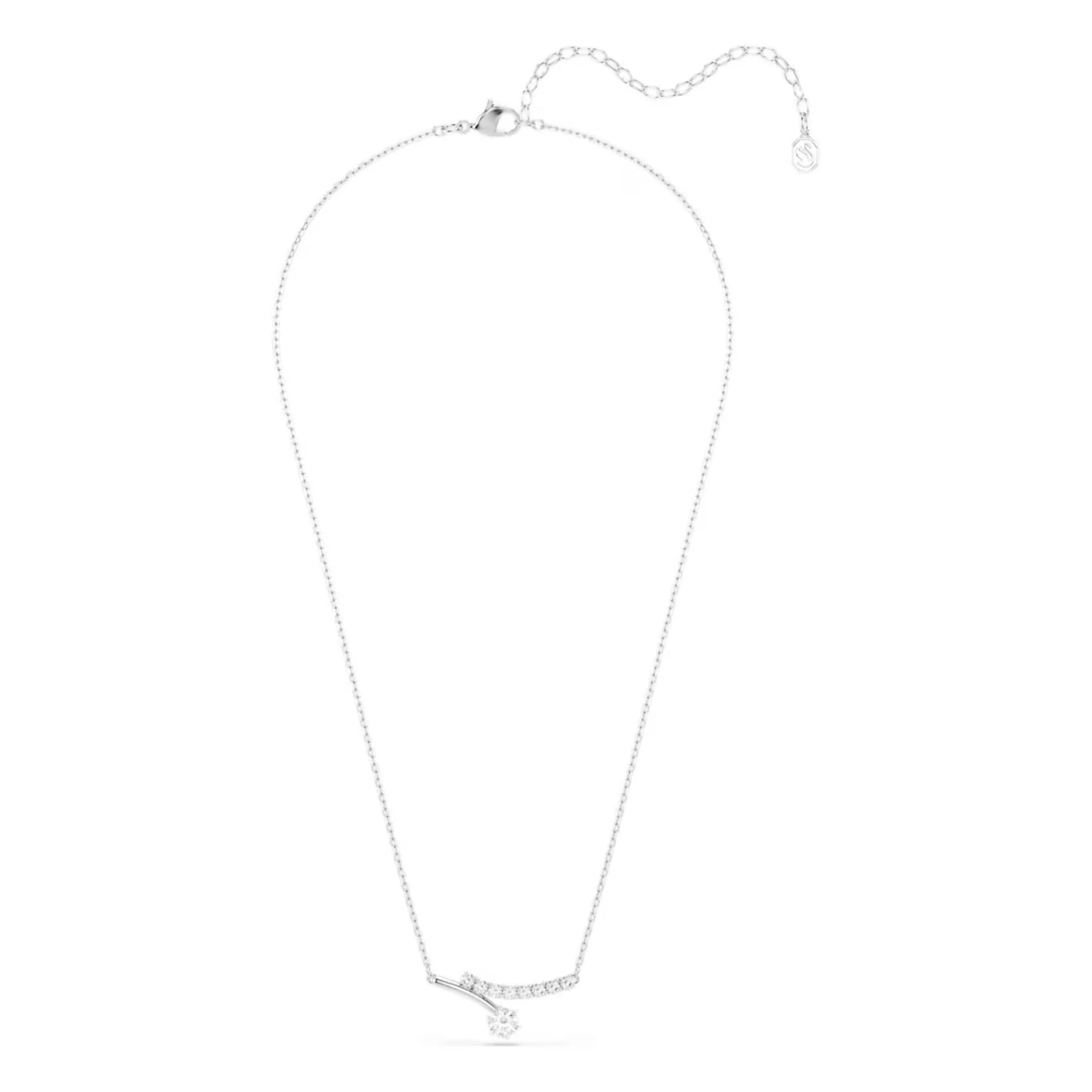 Swarovski Matrix kaulakoru, vaalea metalli ja kirkkaat zirkoniat, 5753568 - Image 3