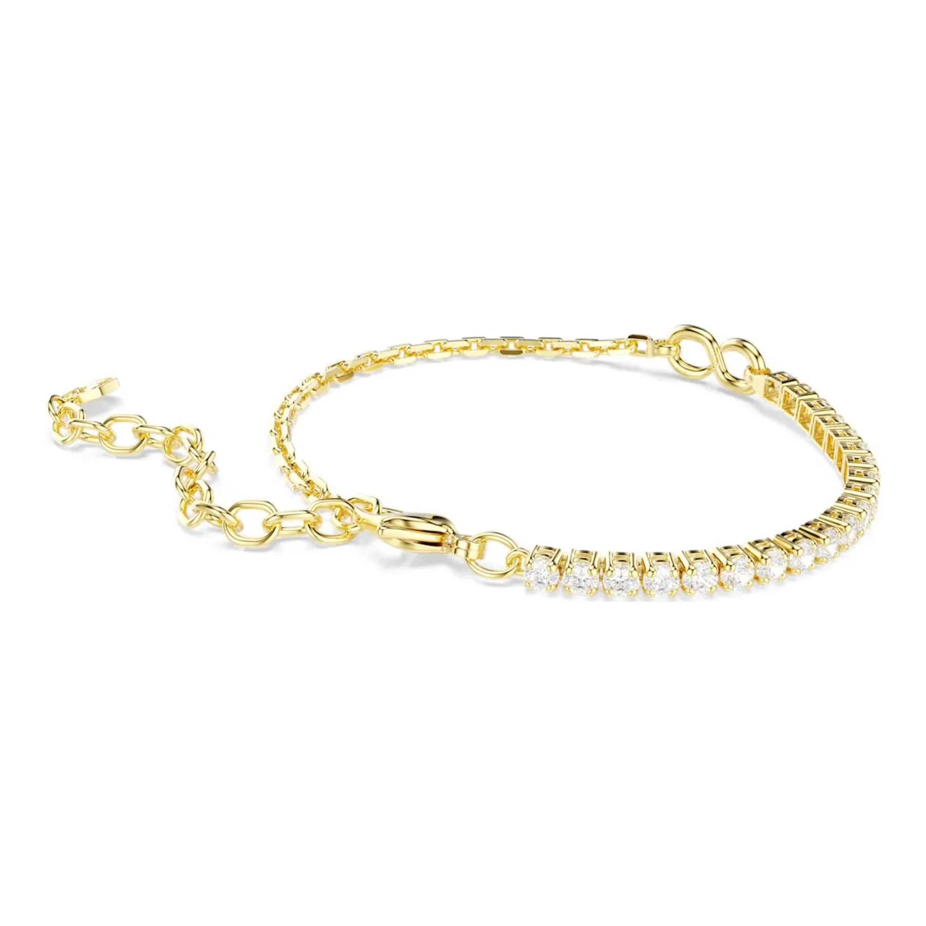 Swarovski Matrix rannekoru, keltakullattu ja kirkkaat zirkonit, 5753925 - Image 3