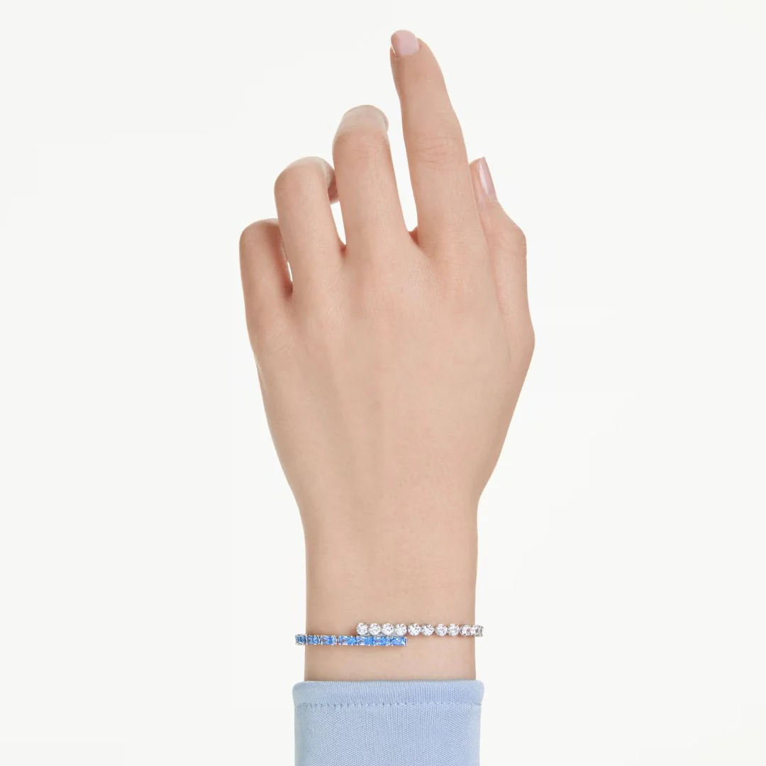 Swarovski Matrix rannekoru, siniset ja kirkkaat zirkonit, 5732266 - Image 2