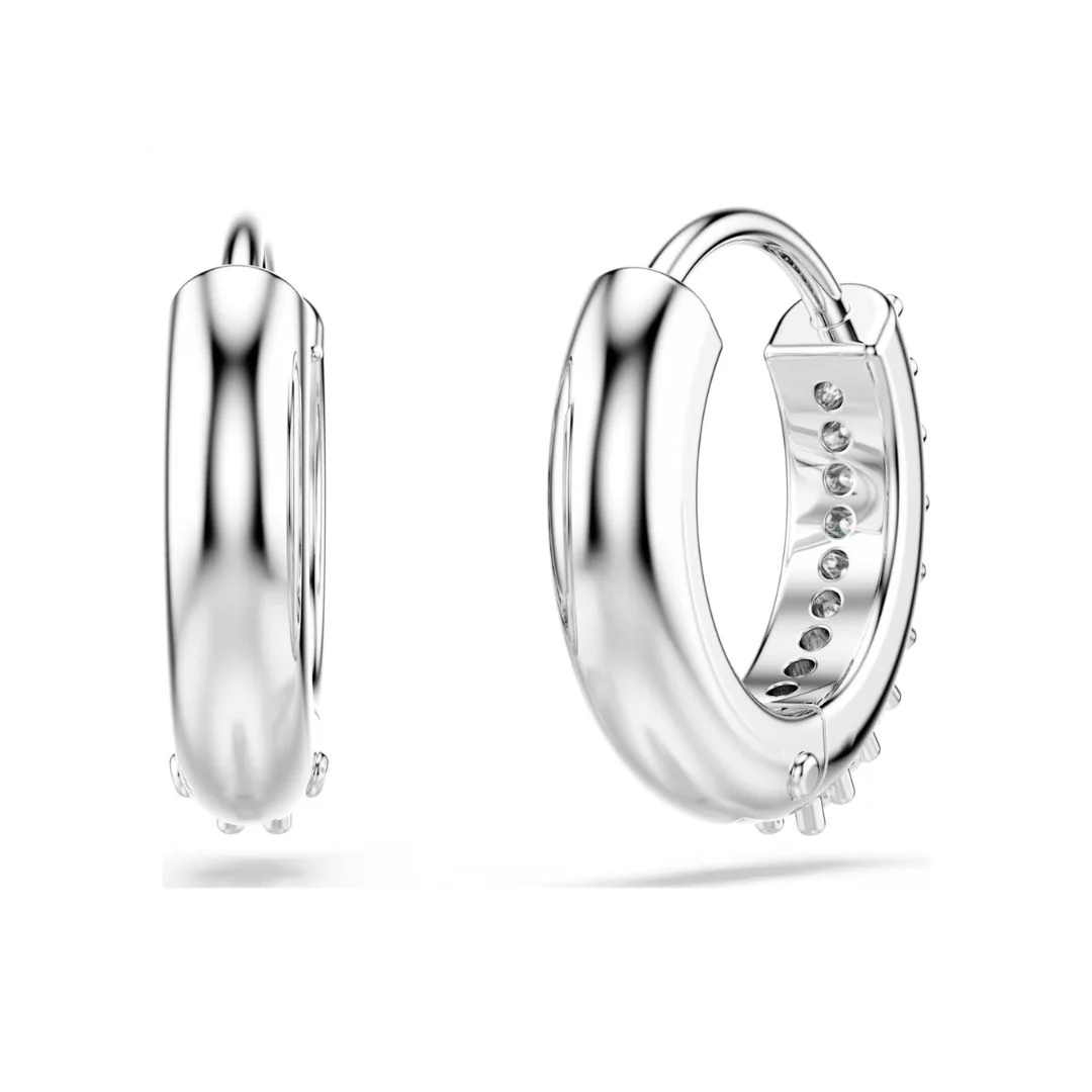 Swarovski Matrix rengaskorvakorut, vaalea metalli ja kirkkaat kristallit 5690670 - Image 4