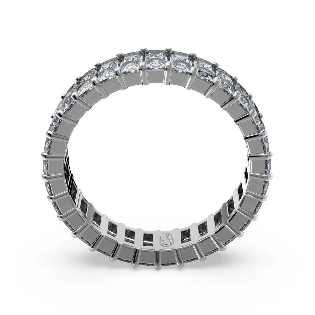 Swarovski Matrix sormus, tumma ja harmaat kristallit - Image 5