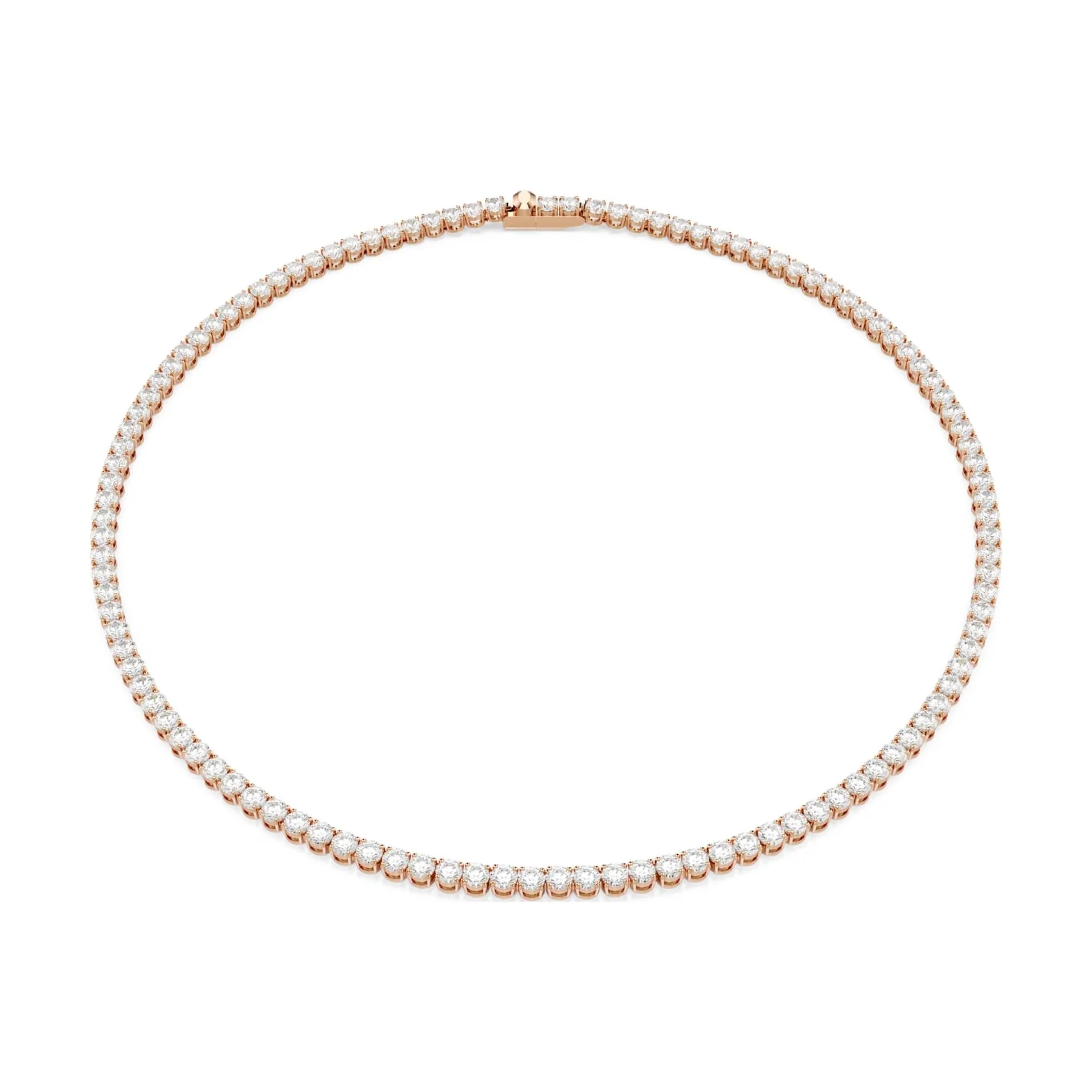 Swarovski Matrix Tennis kaulakoru, rosekullattu ja kirkkaat zirkonit, 5764194