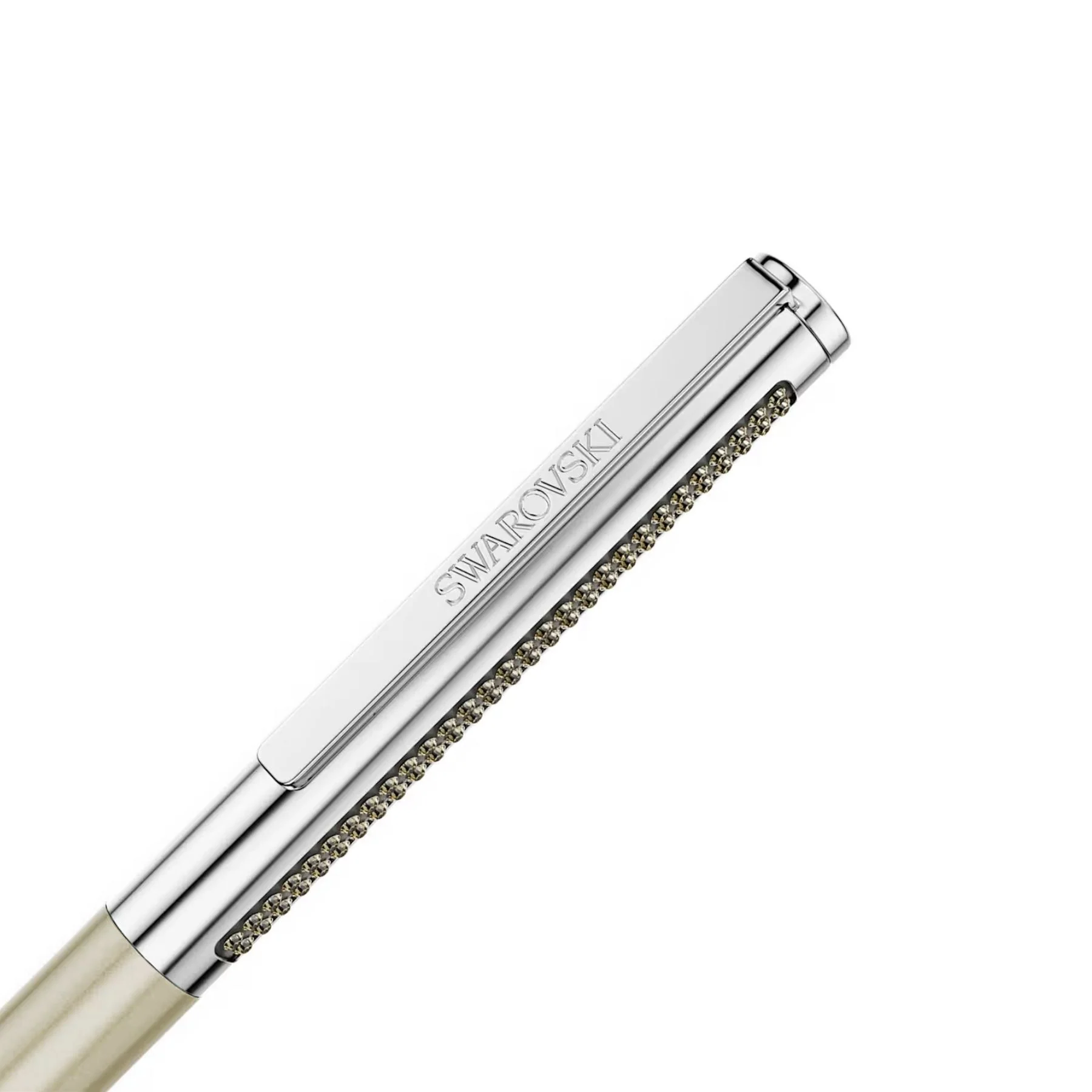 Swarovski Matrix Tennis kuulakärkikynä, kullansävyinen ja kromipinnoitettu, 5740678 - Image 3