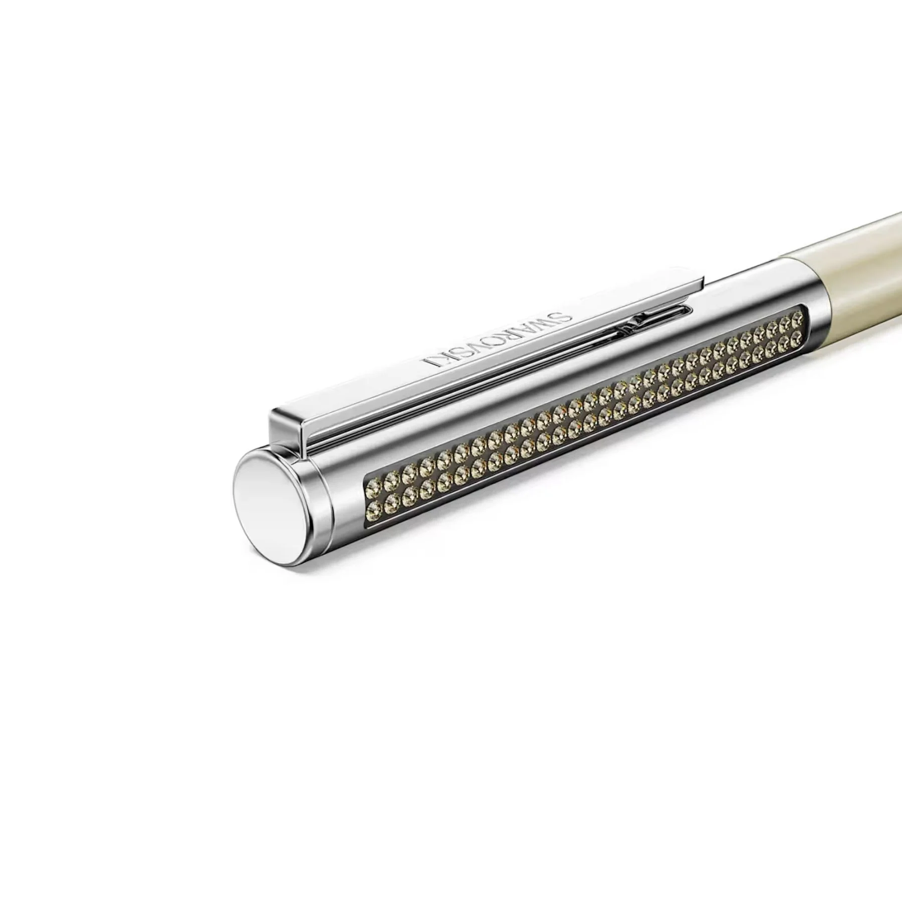 Swarovski Matrix Tennis kuulakärkikynä, kullansävyinen ja kromipinnoitettu, 5740678 - Image 4