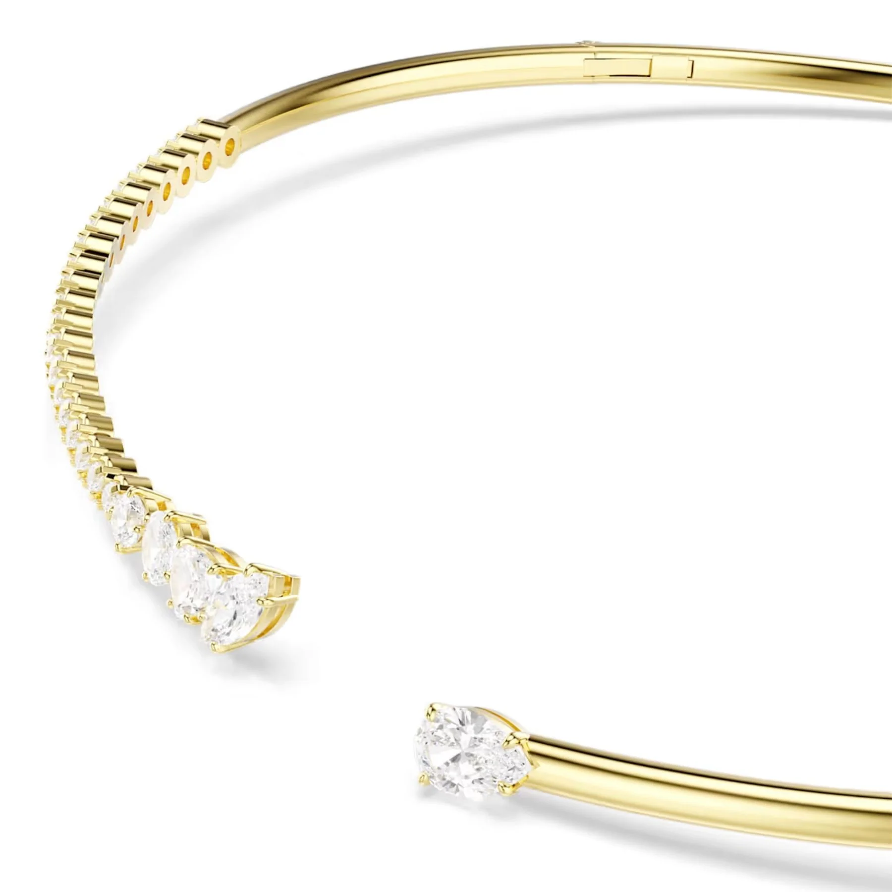 Swarovski Mesmera choker kaulakoru, keltakullattu ja kirkkaat zirkonit, 5765175 - Image 2