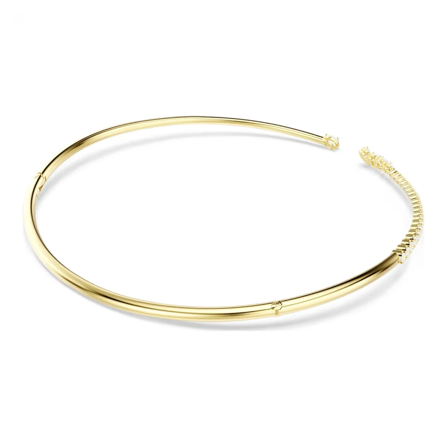 Swarovski Mesmera choker kaulakoru, keltakullattu ja kirkkaat zirkonit, 5765175 - Image 3