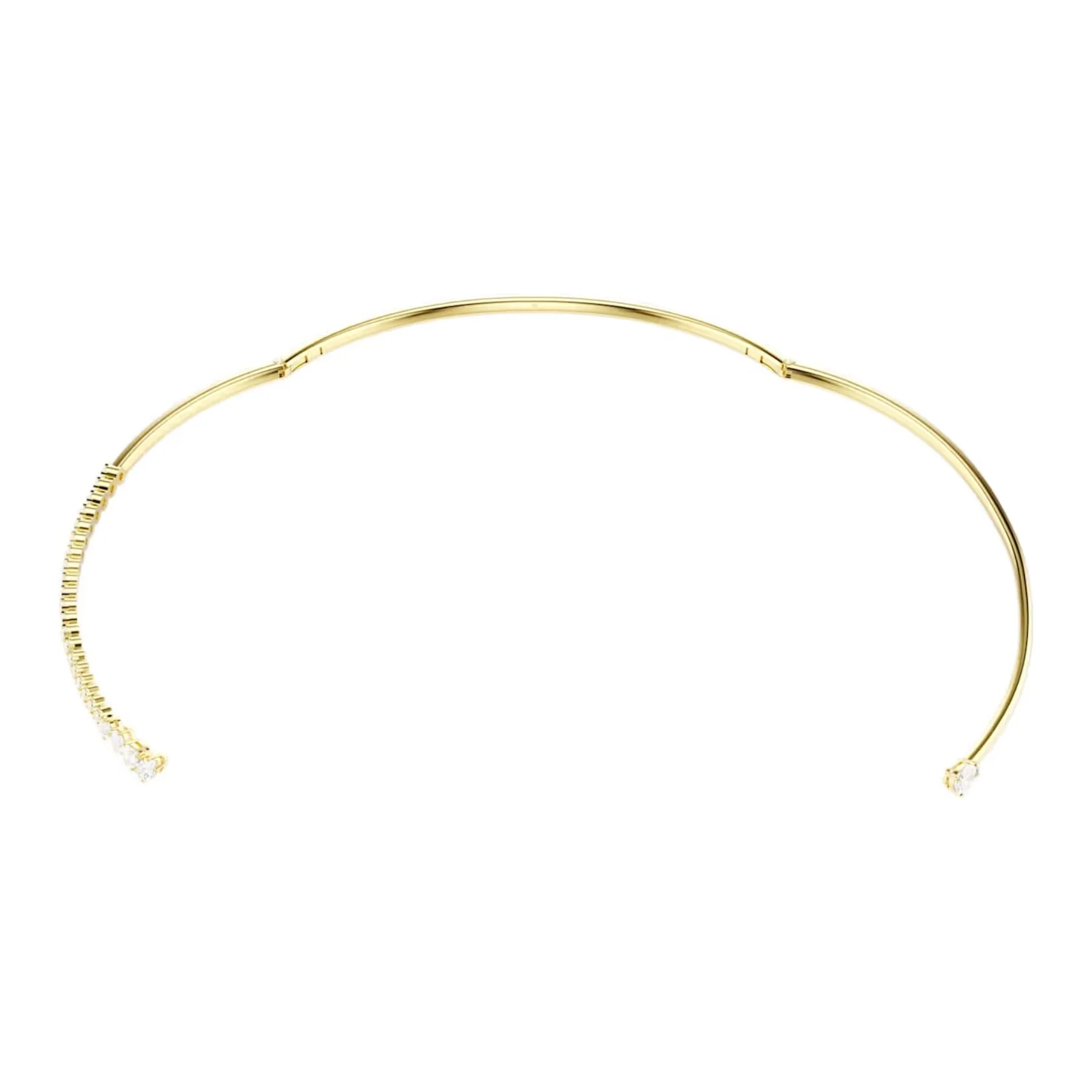 Swarovski Mesmera choker kaulakoru, keltakullattu ja kirkkaat zirkonit, 5765175 - Image 4