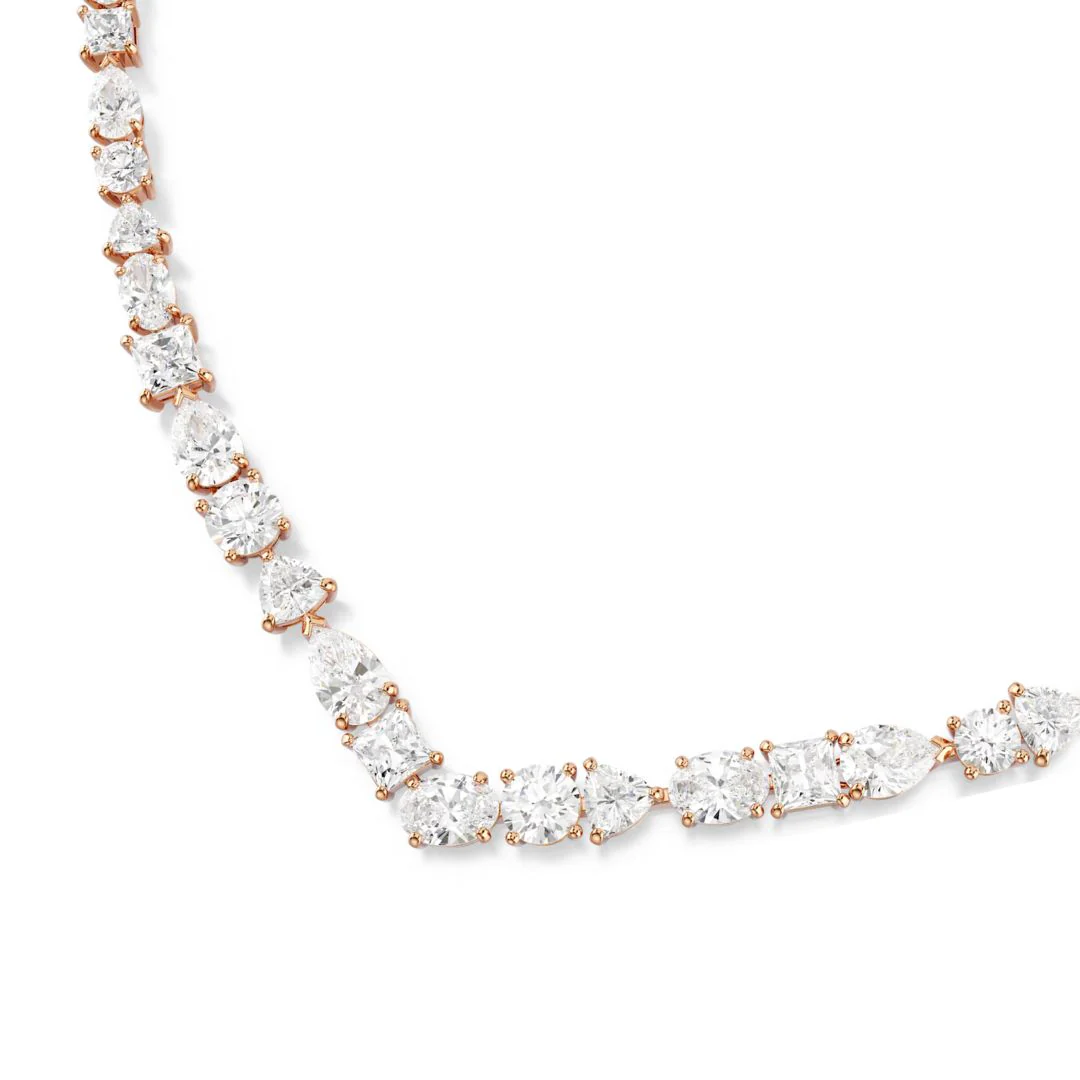Swarovski Mesmera kaulakoru, ruusukullattu ja kirkkaat zirkonit, 5728001 - Image 2