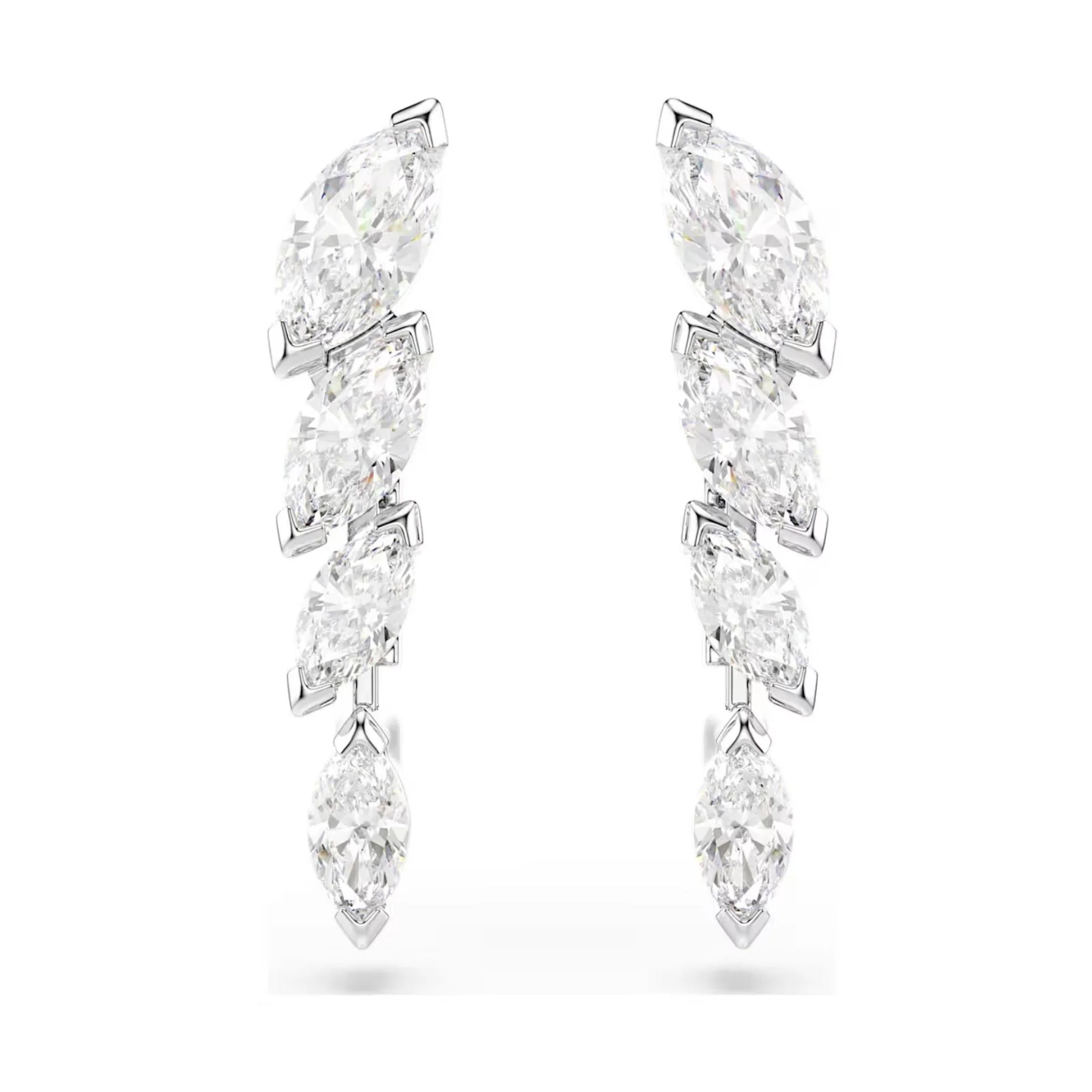 Swarovski Mesmera korusetti, kolme korua, vaalea metalli ja kirkkaat zirkoniat, 5762135 - Image 5