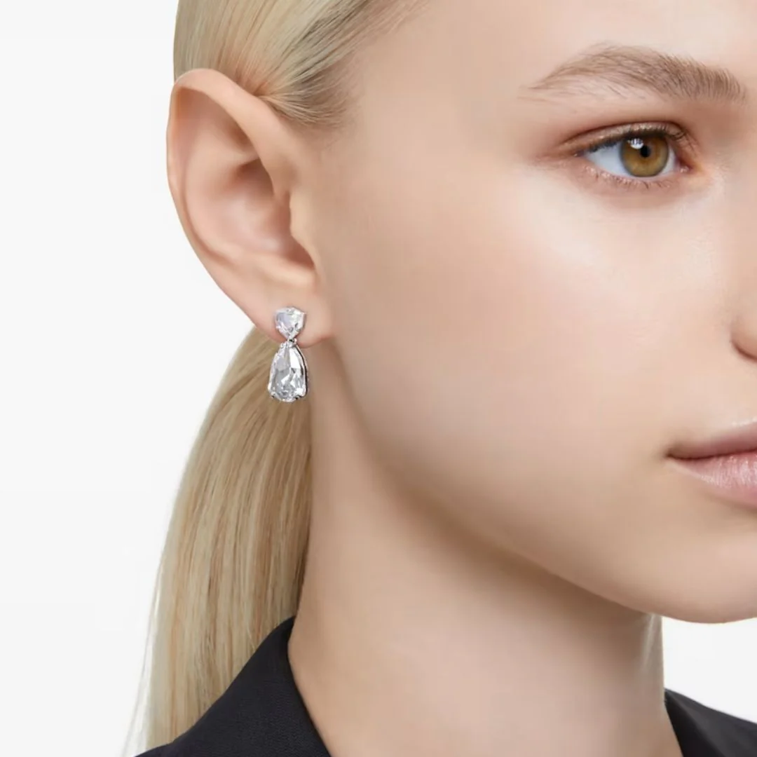 Swarovski Mesmera korvakorut, vaalea metalli ja kirkkaat kristallit 5661683 - Image 2